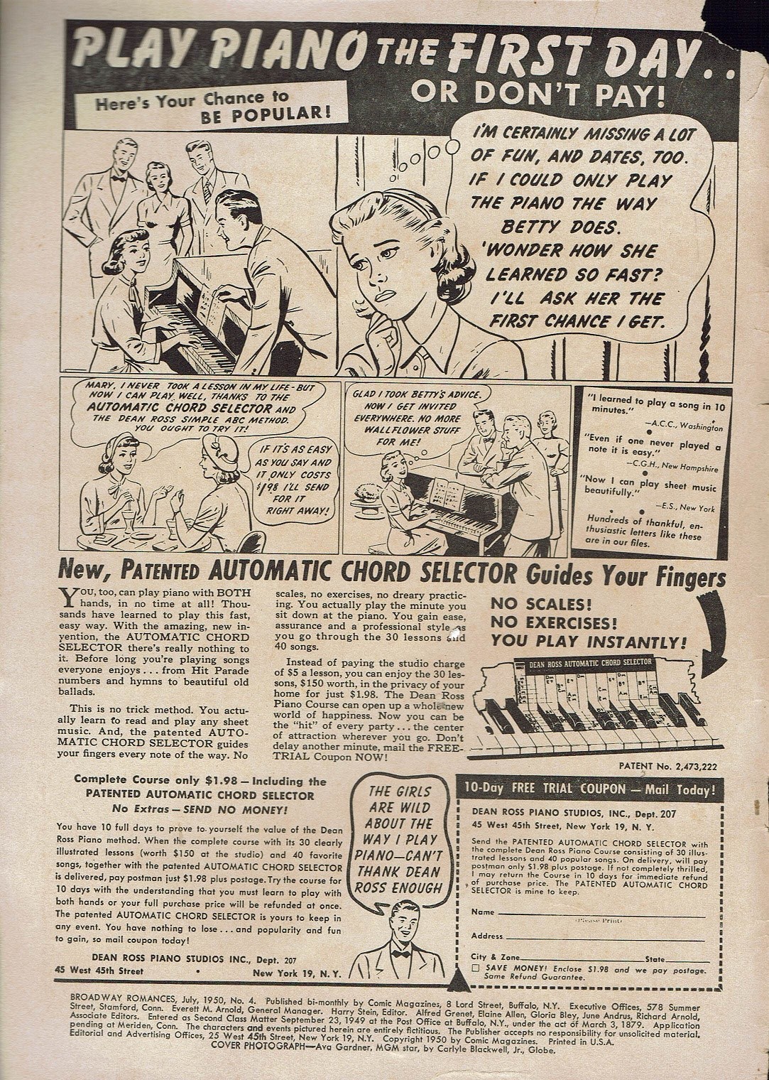 Read online Broadway Romances comic -  Issue #4 - 2
