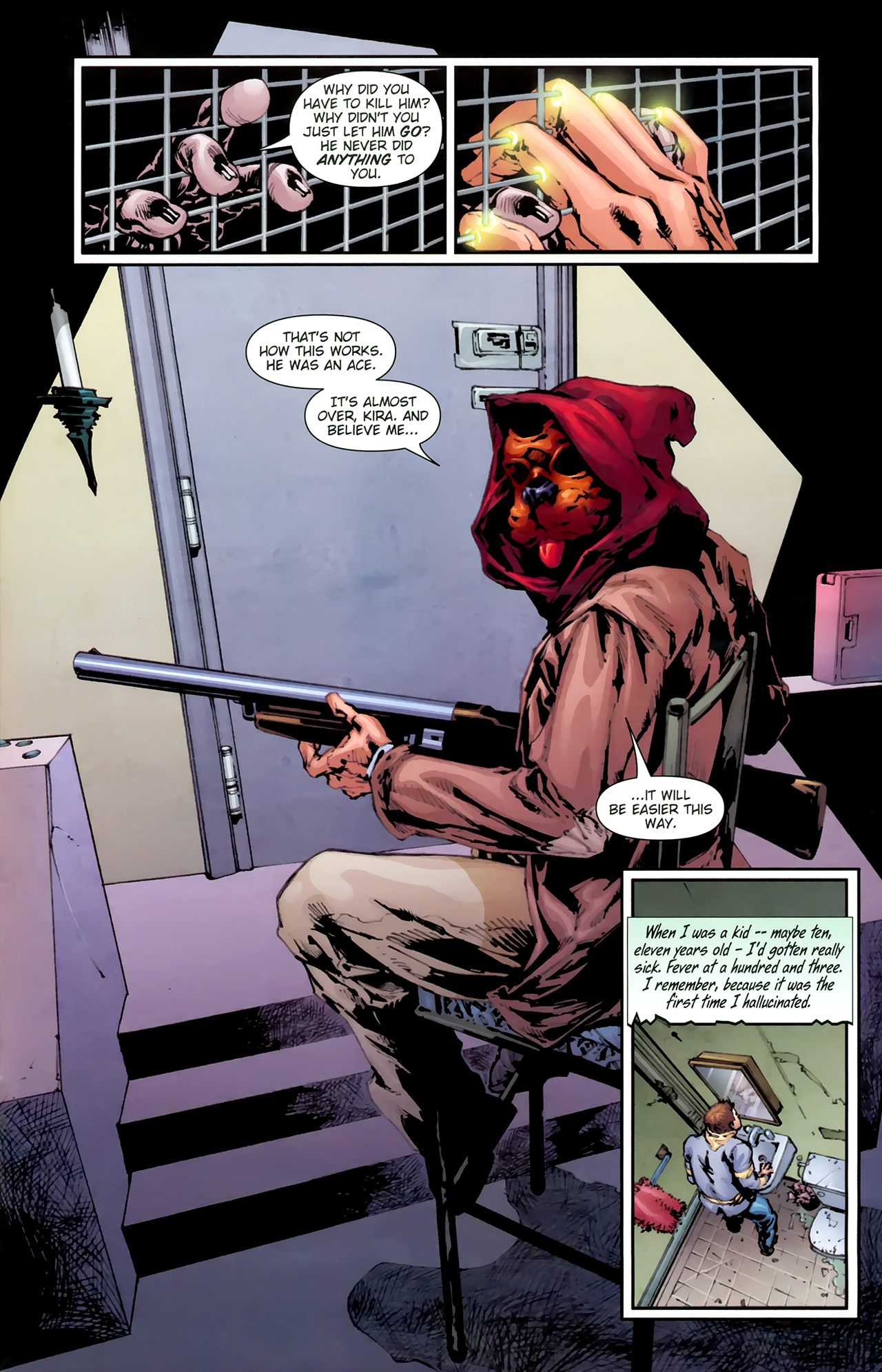 Read online George R.R. Martin's Wild Cards: The Hard Call comic -  Issue #5 - 21