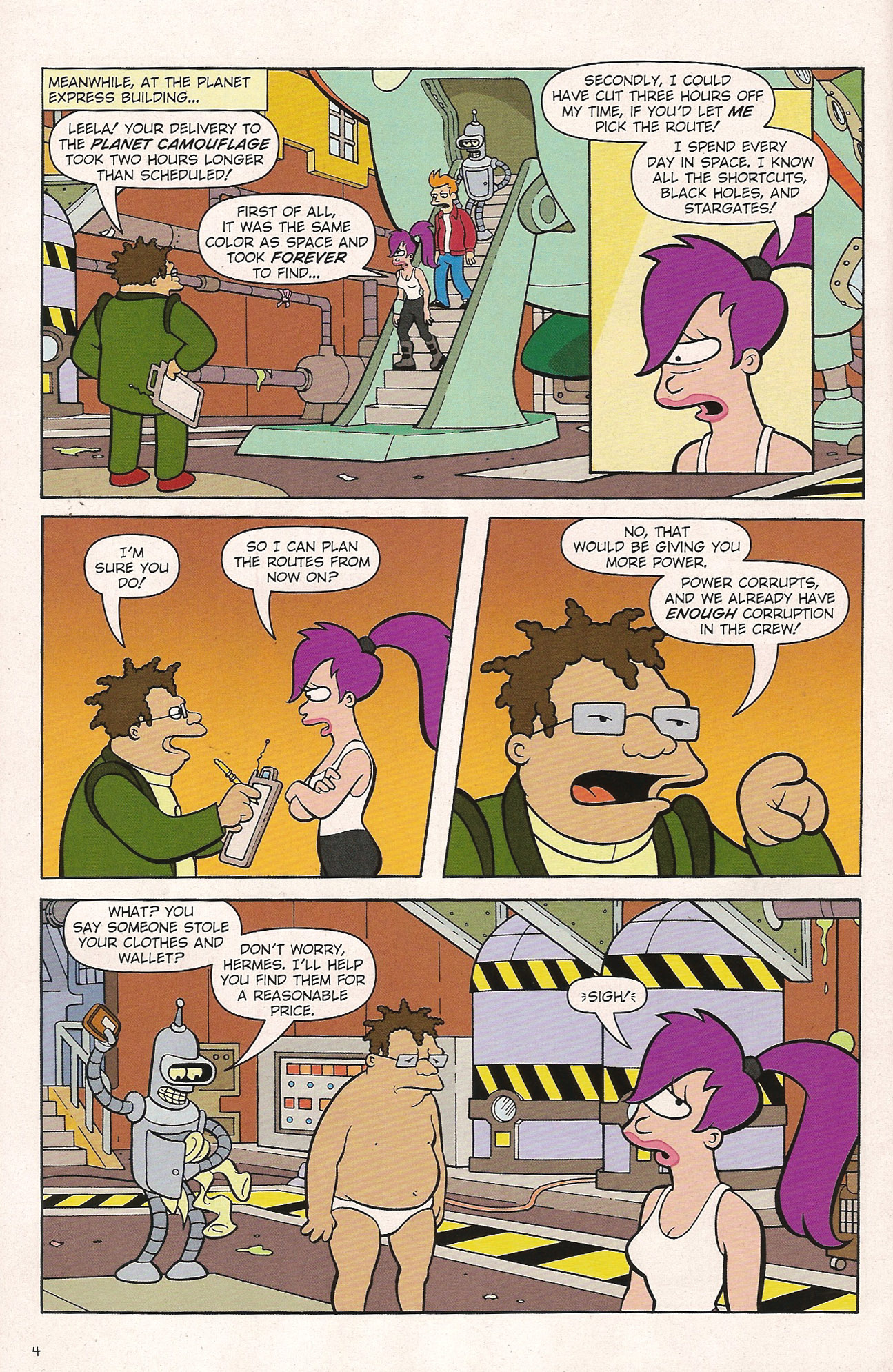 Read online Futurama Comics comic -  Issue #50a - 5