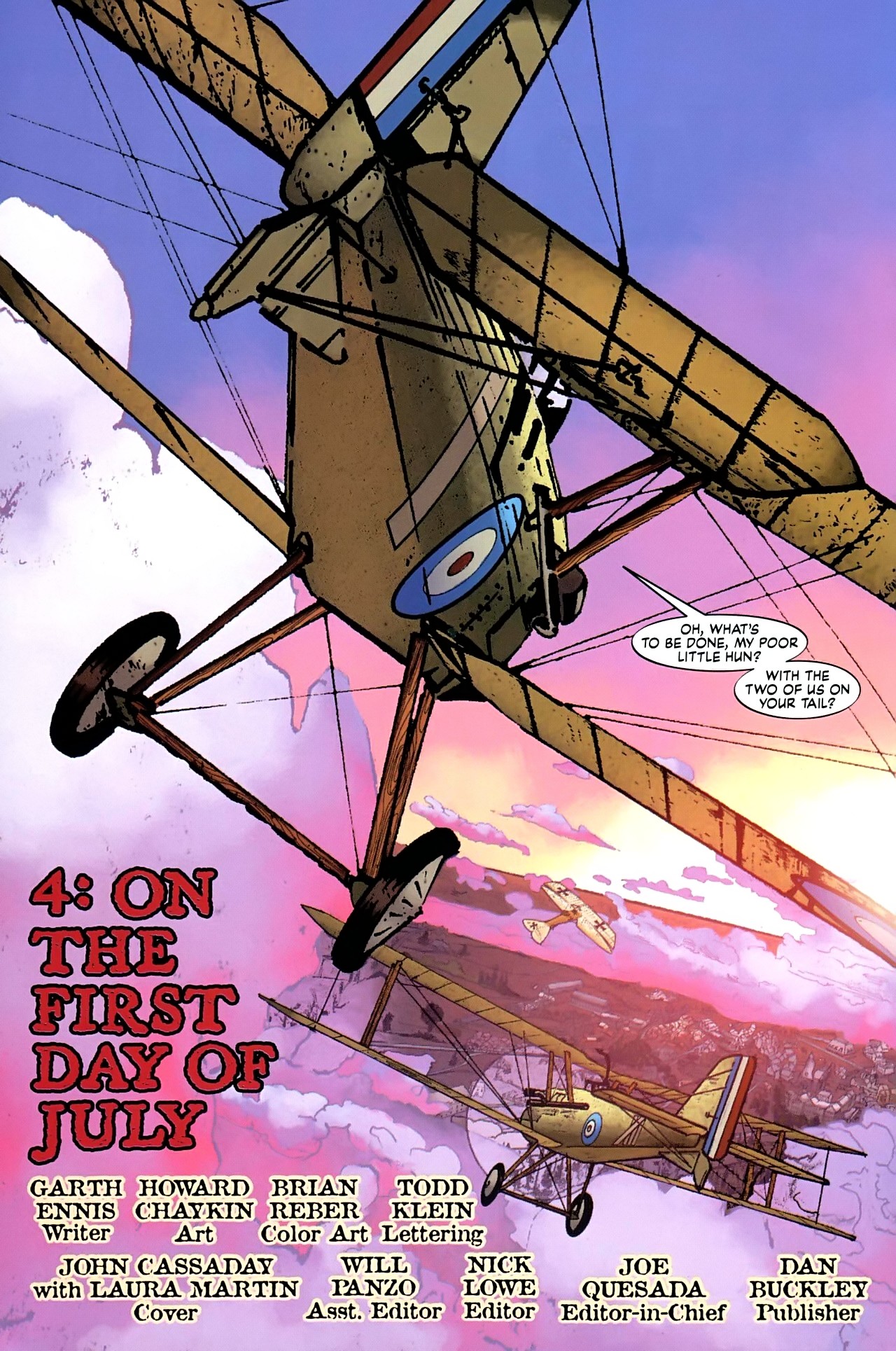 Read online War is Hell: The First Flight of the Phantom Eagle comic -  Issue #4 - 3