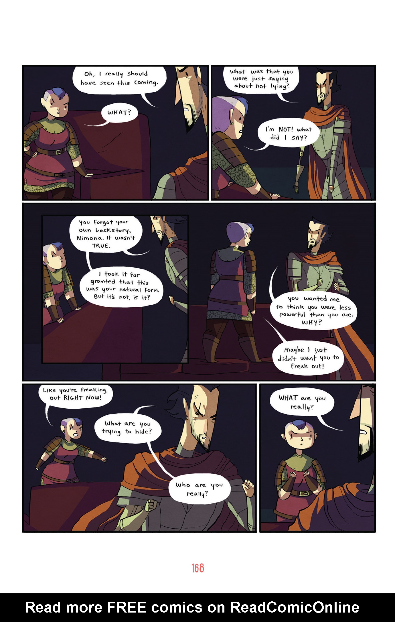 Read online Nimona comic -  Issue # TPB - 174