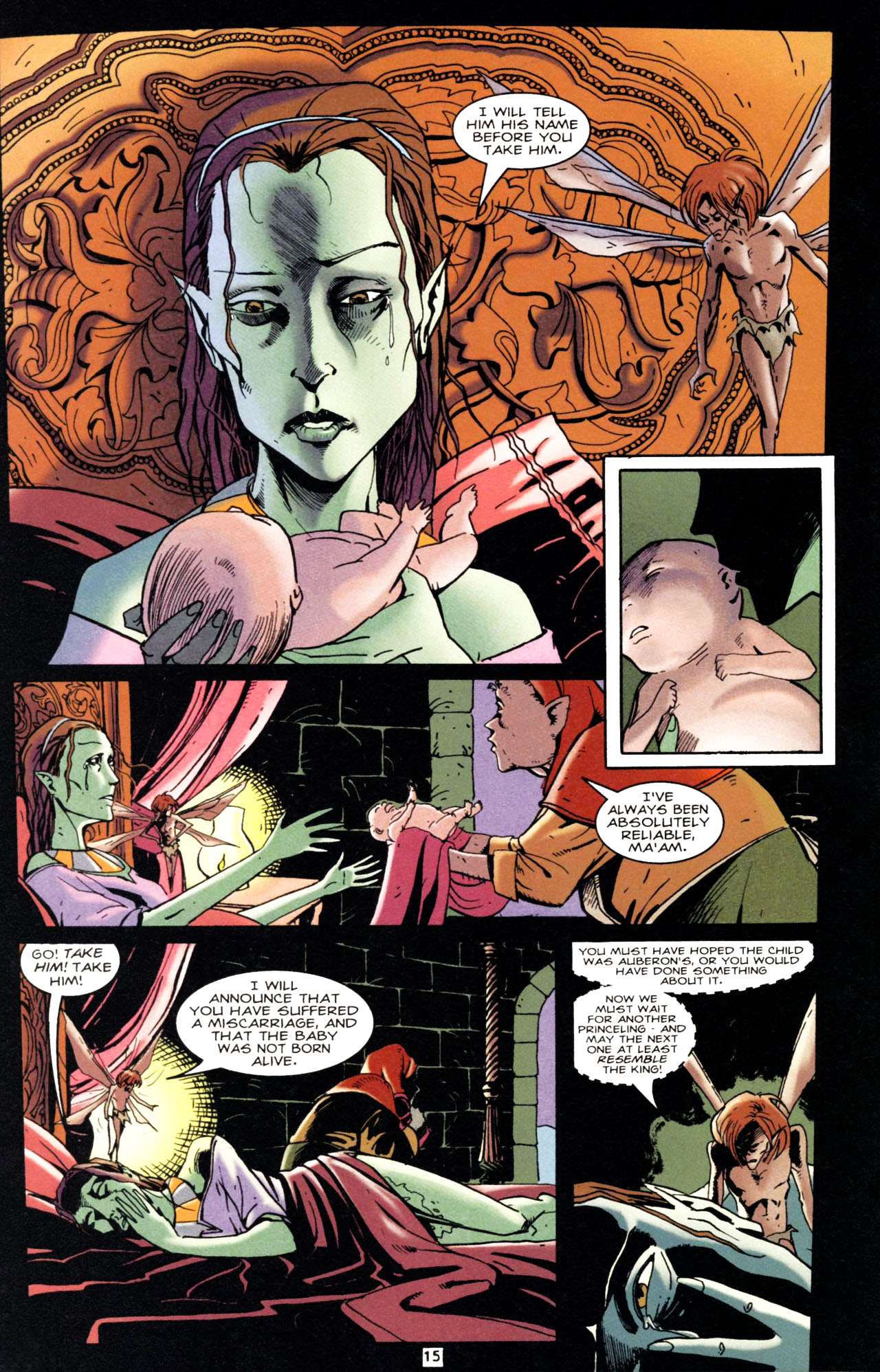 Read online The Books of Faerie comic -  Issue #3 - 16