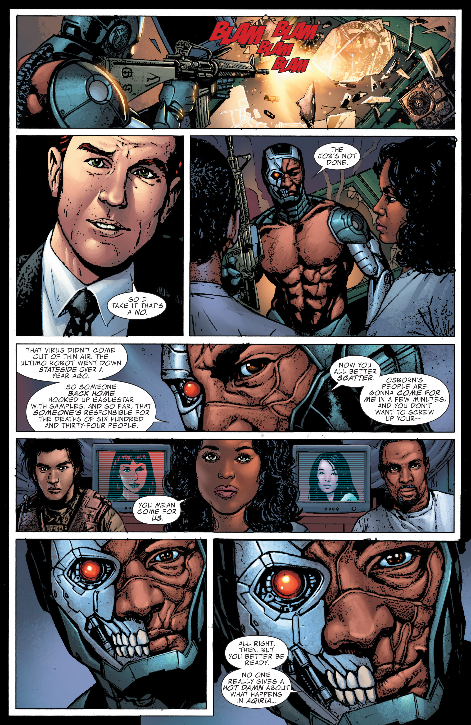 Read online War Machine (2009) comic -  Issue #5 - 23