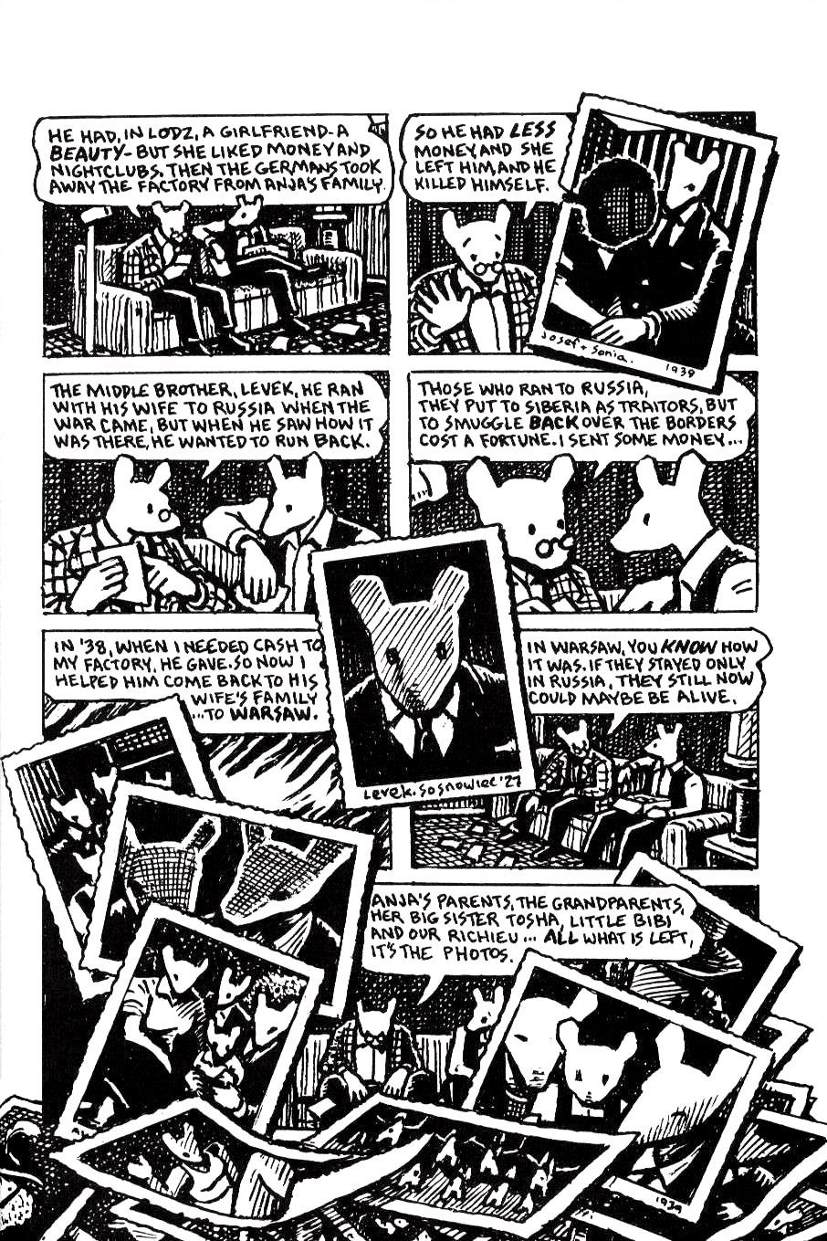 Read online Maus: A Survivor's Tale comic -  Issue # TPB 2 - 110