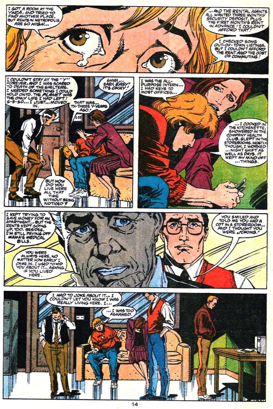 Read online Adventures of Superman (1987) comic -  Issue #462 - 15