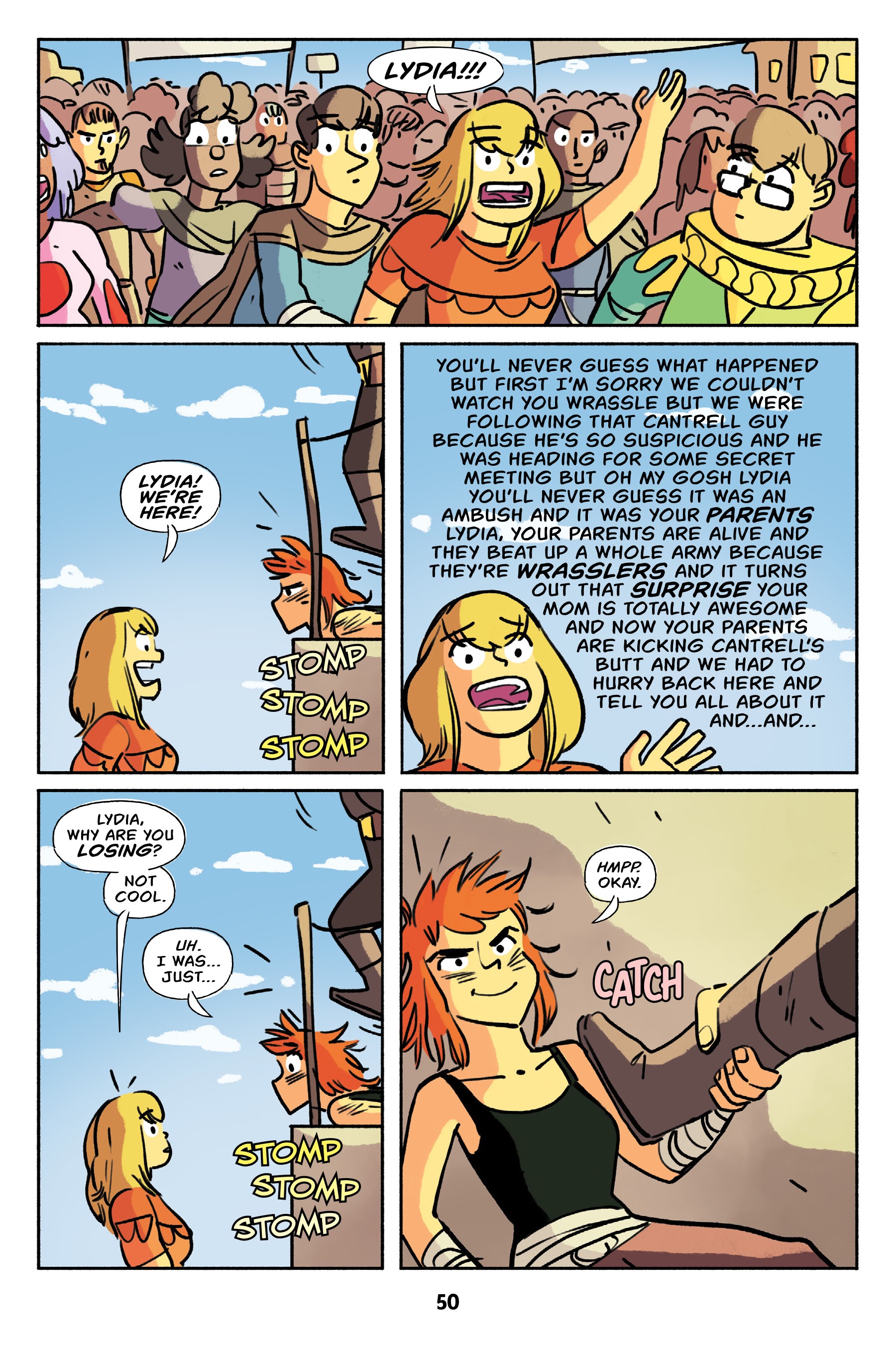 Read online Wrassle Castle comic -  Issue #3 - 51