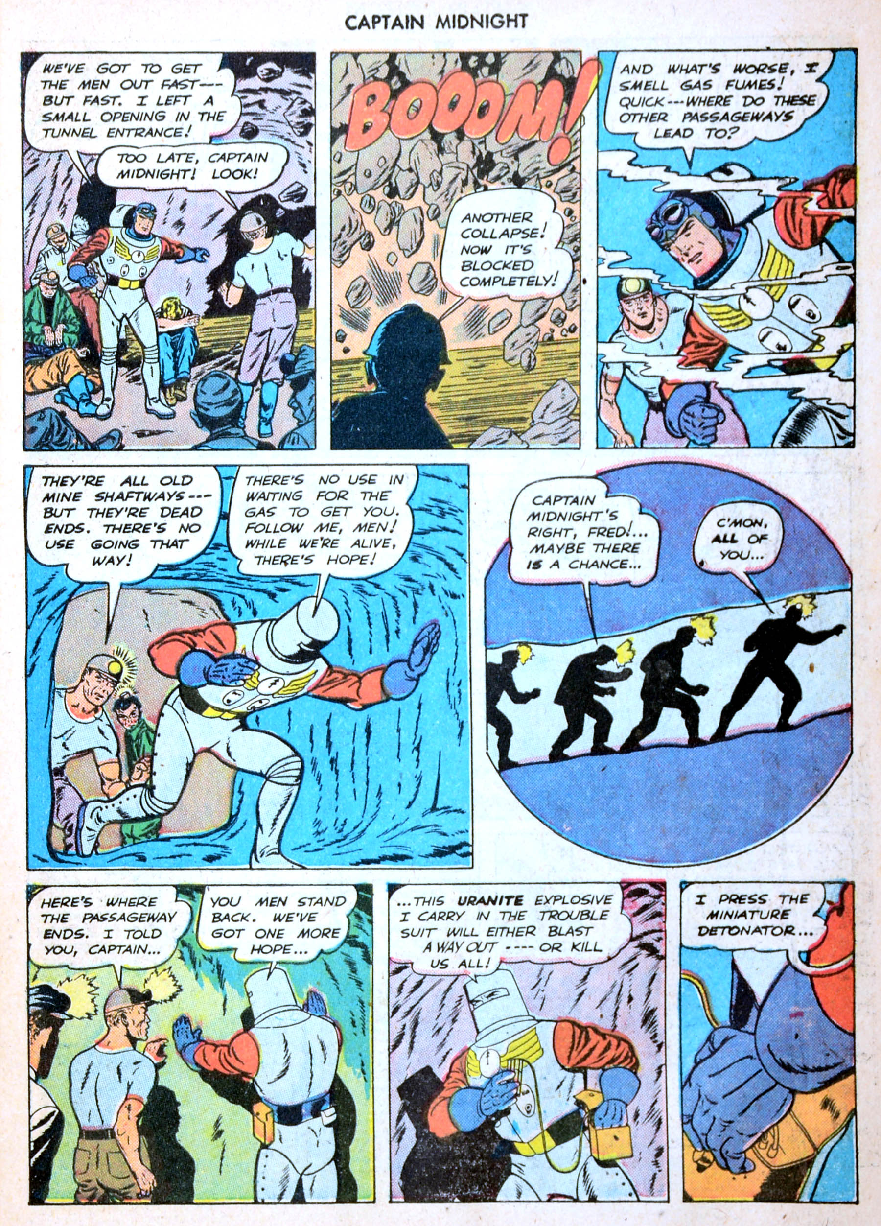 Read online Captain Midnight (1942) comic -  Issue #62 - 7