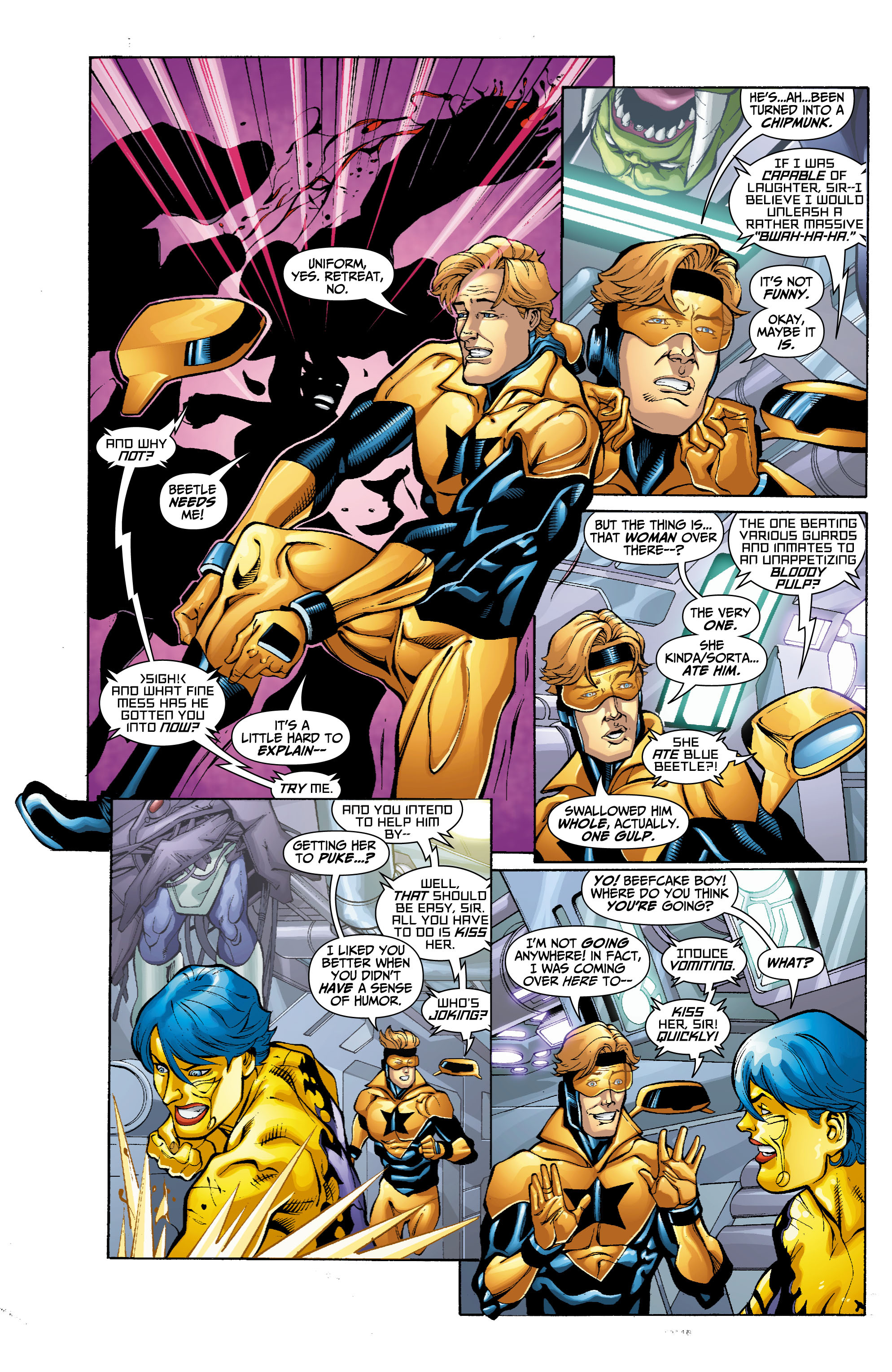 Read online Booster Gold (2007) comic -  Issue #37 - 9