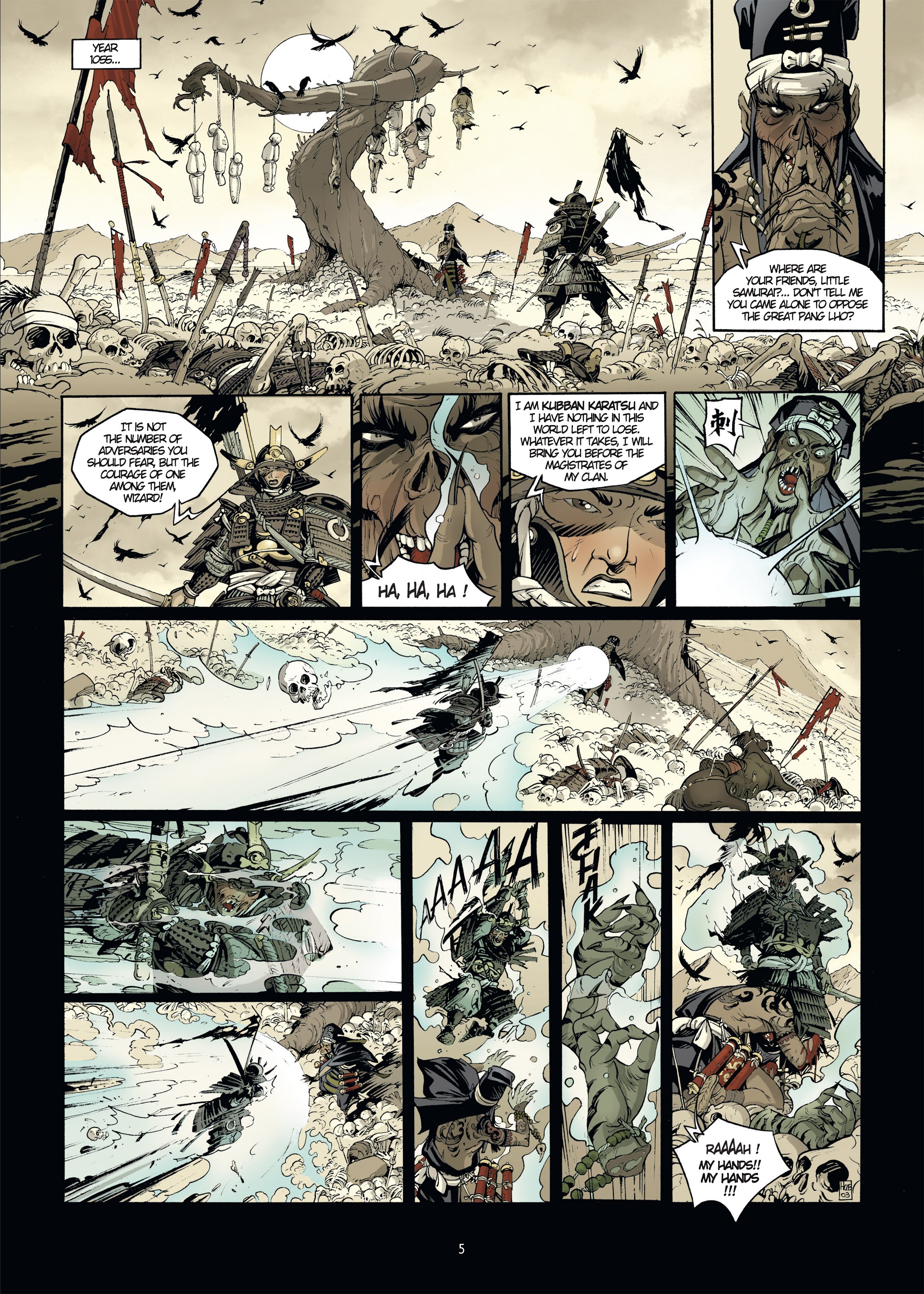 Read online Okko: The Cycle Of Emptiness comic -  Issue #1 - 5