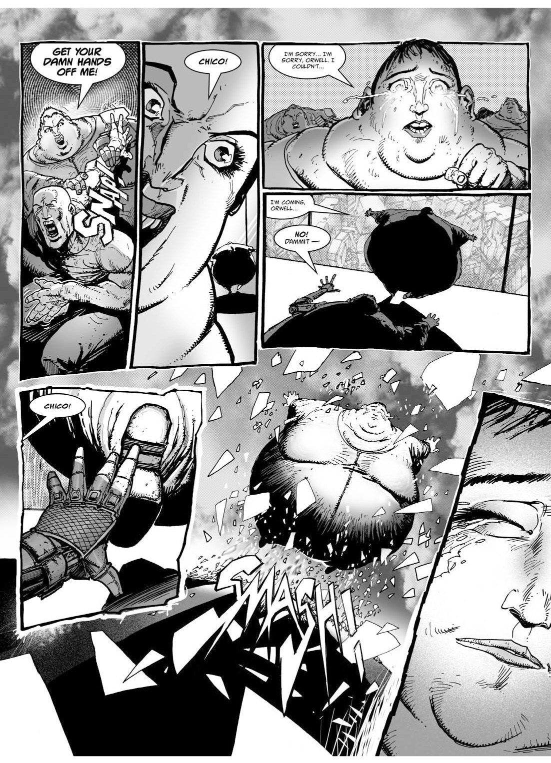 Read online Mega-City Undercover comic -  Issue # TPB 1 - 123