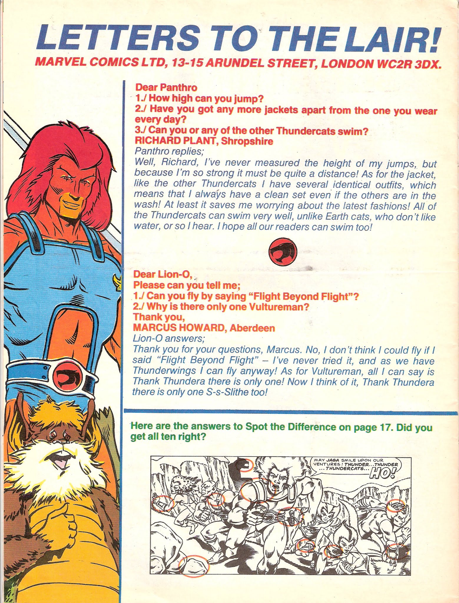 Read online ThunderCats (1987) comic -  Issue #98 - 24