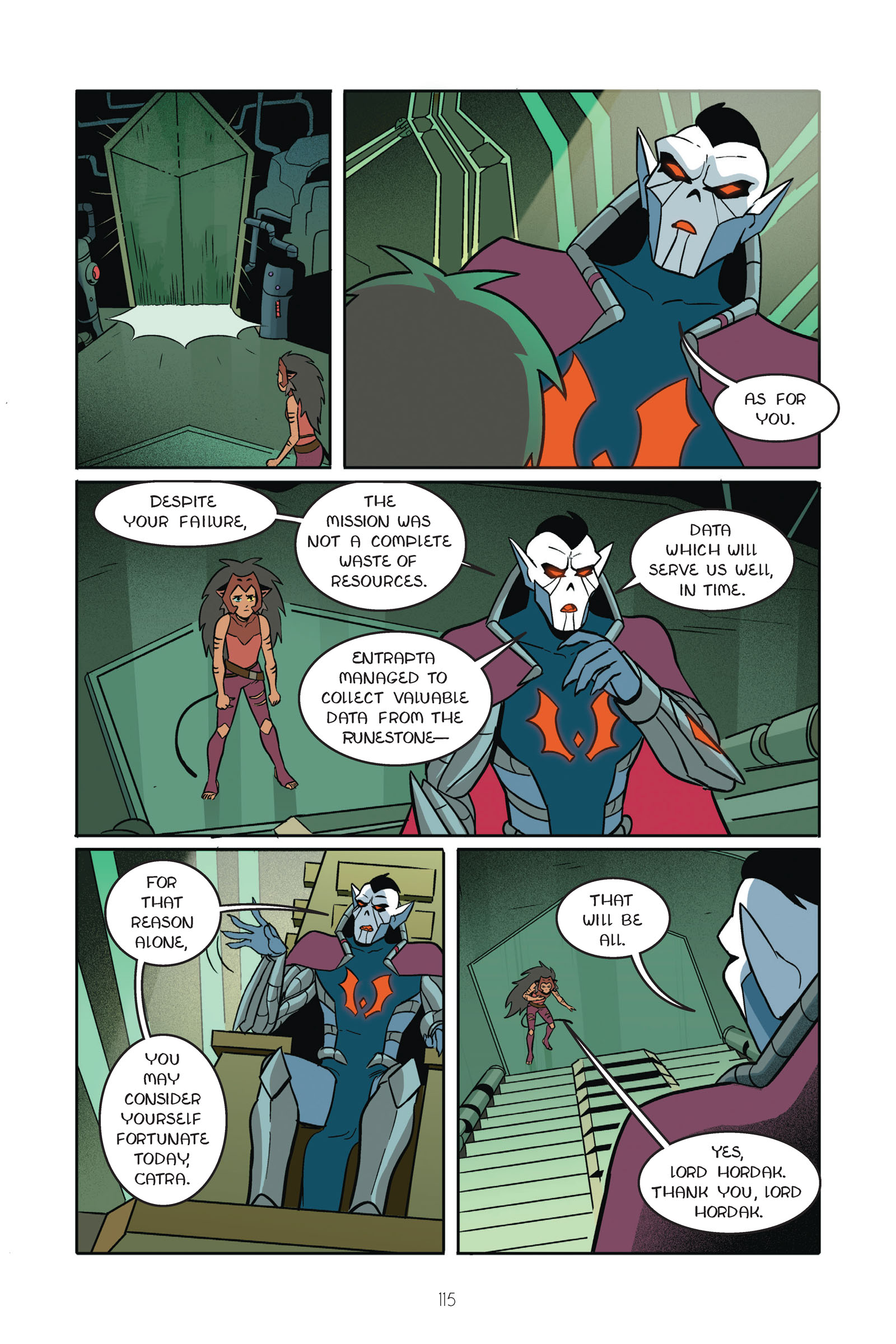 Read online She-Ra and the Princesses of Power: Legend of the Fire Princess comic -  Issue # TPB - 117