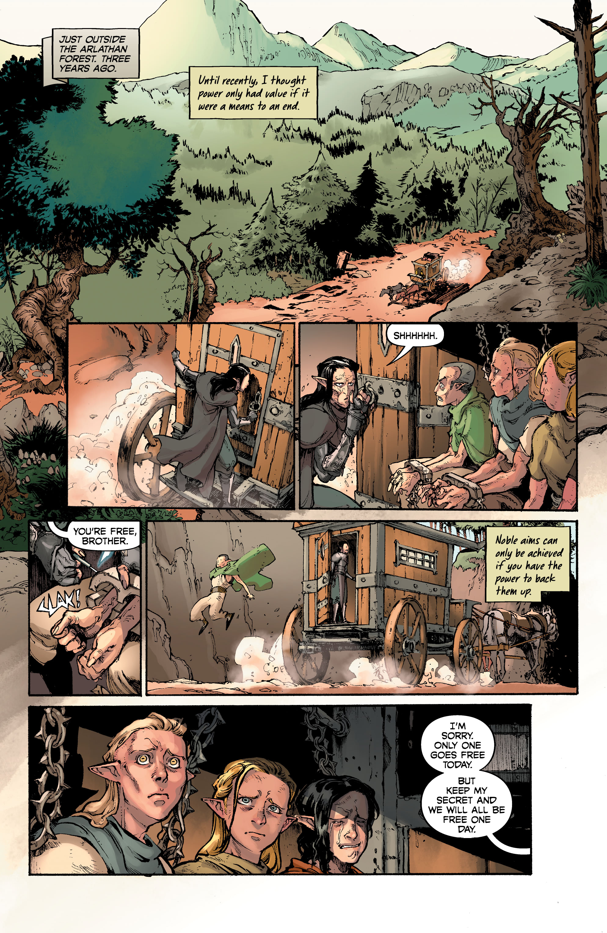 Read online Dragon Age: Blue Wraith comic -  Issue #2 - 3