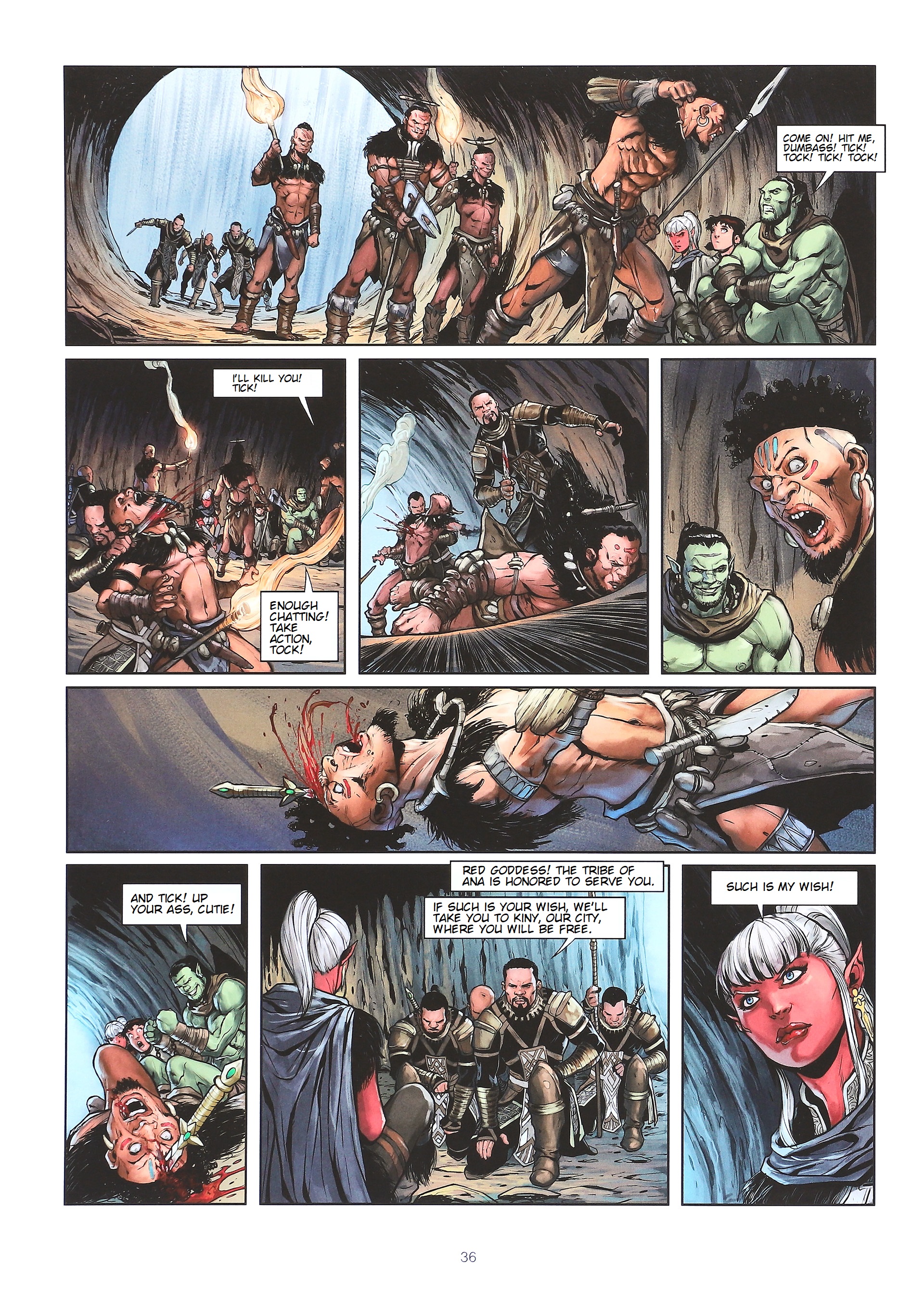 Read online Elves comic -  Issue #29 - 37