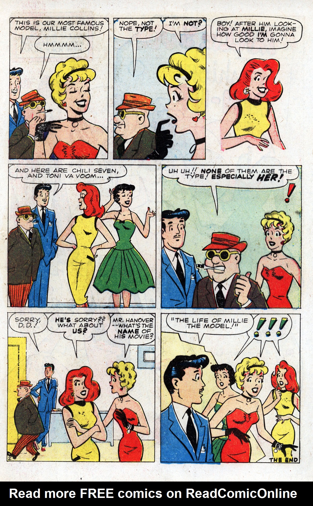 Read online Millie the Model comic -  Issue #100 - 17
