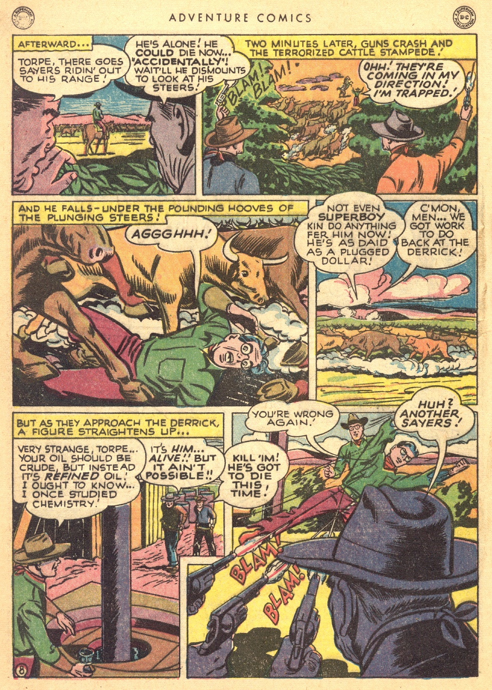 Read online Adventure Comics (1938) comic -  Issue #132 - 10