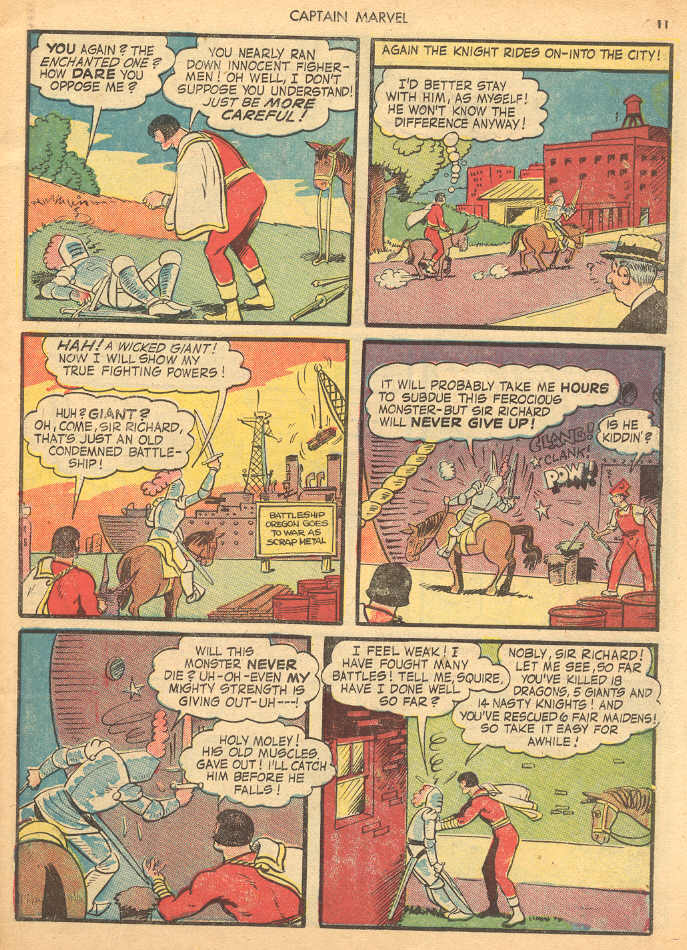 Captain Marvel Adventures issue 29 - Page 11