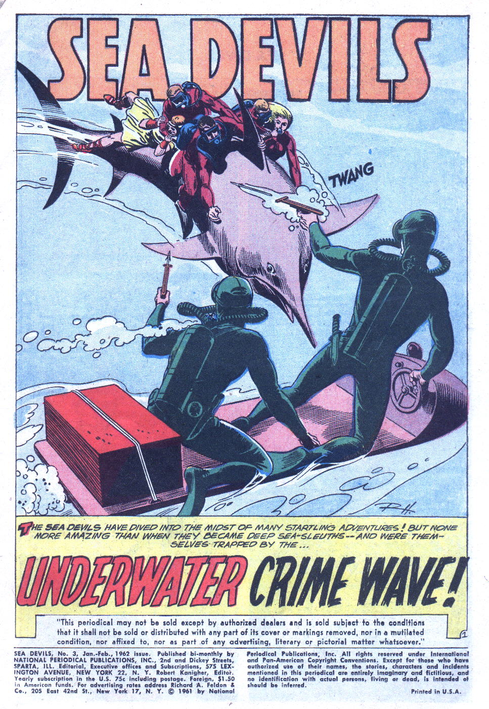 Read online Sea Devils comic -  Issue #3 - 4