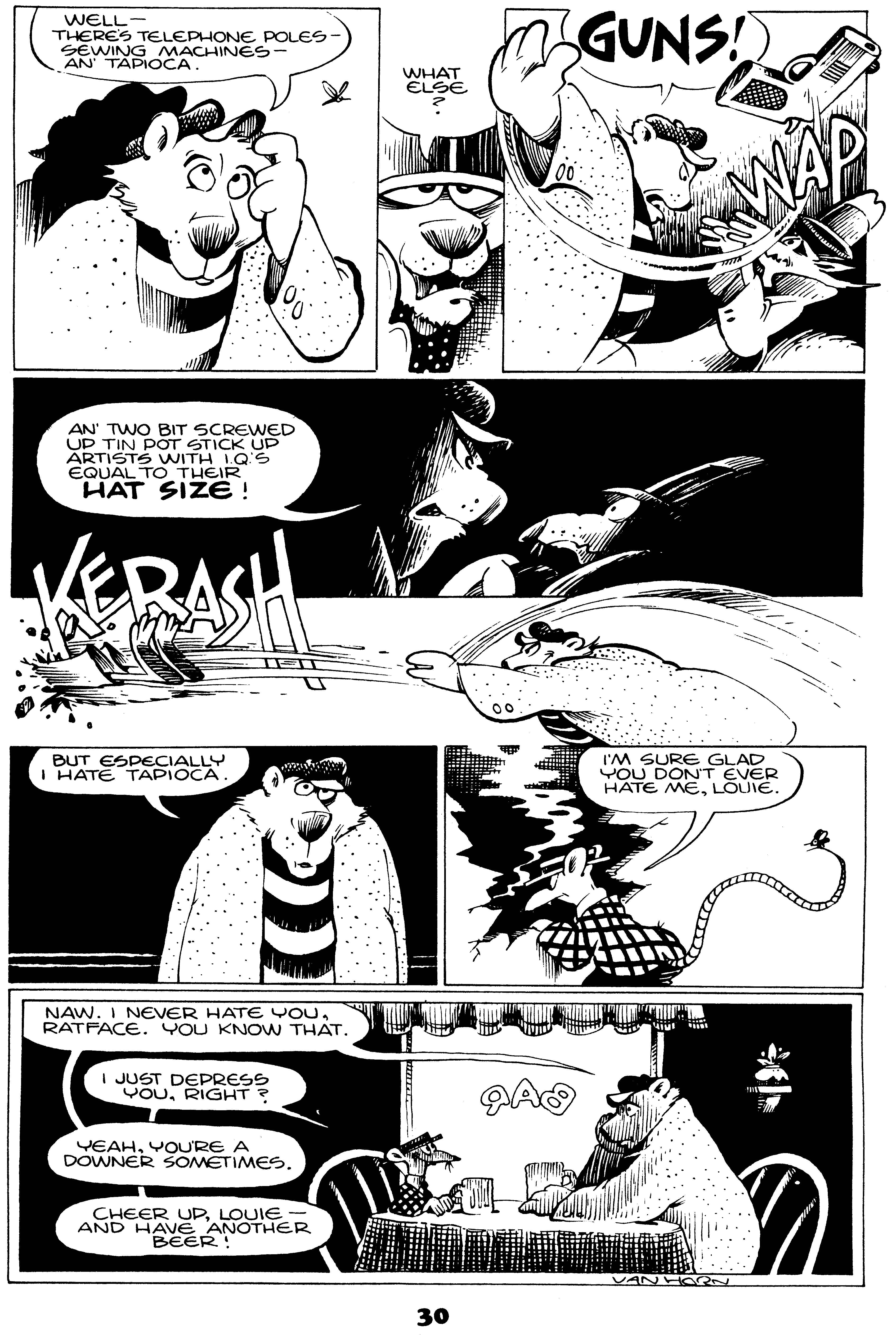 Read online Critters comic -  Issue #20 - 32