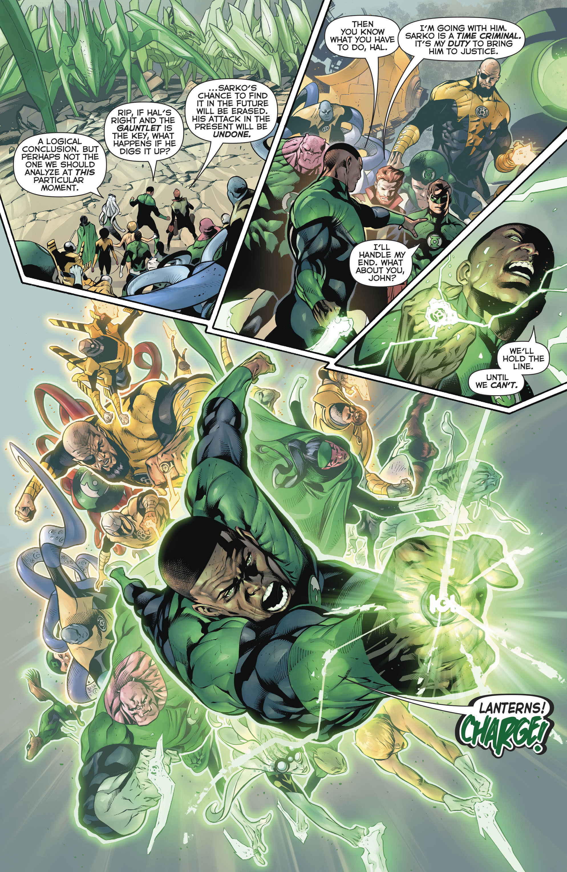 Read online Hal Jordan And The Green Lantern Corps comic -  Issue #20 - 16