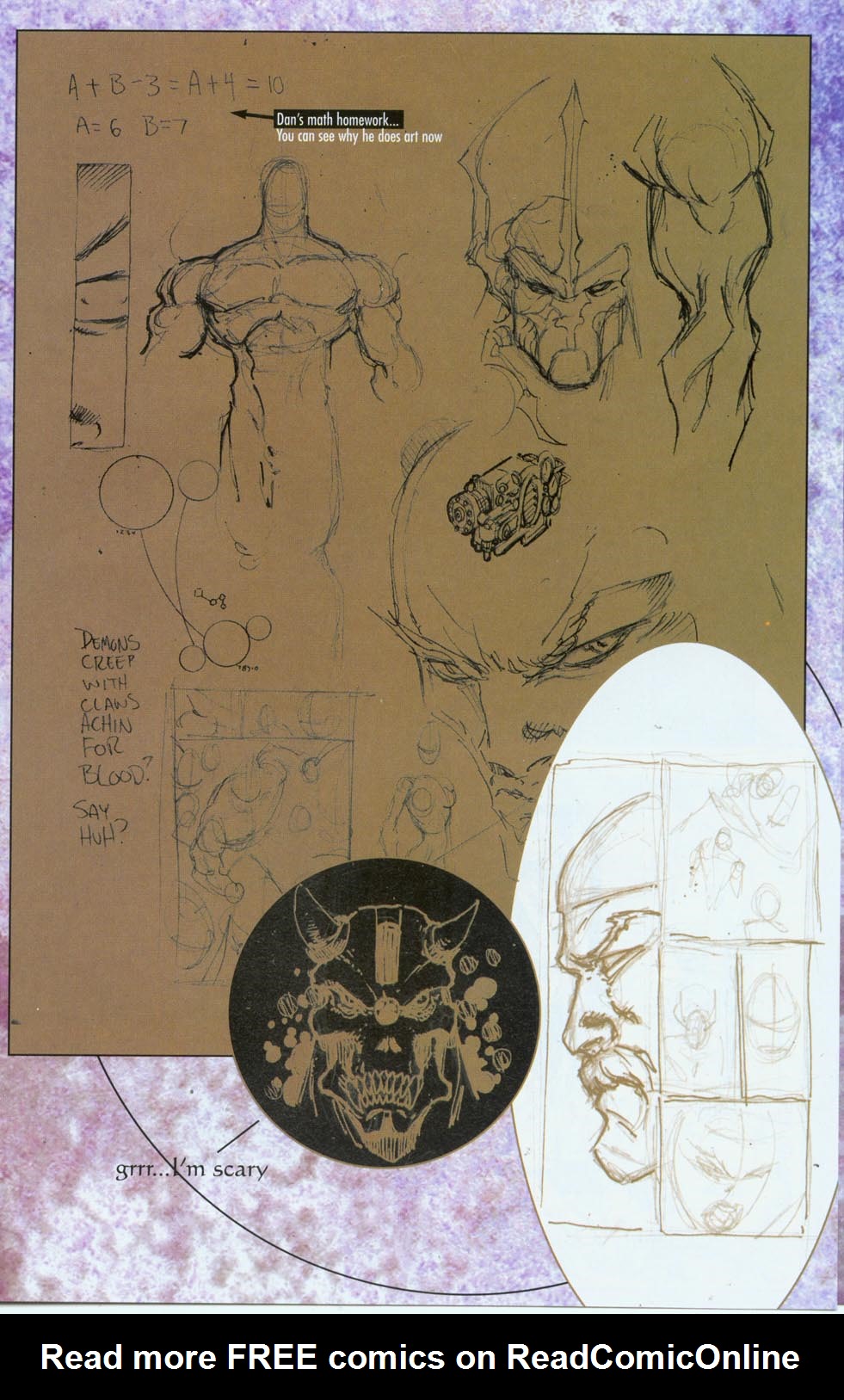 Read online Tales of the Darkness comic -  Issue #0.5 - 37