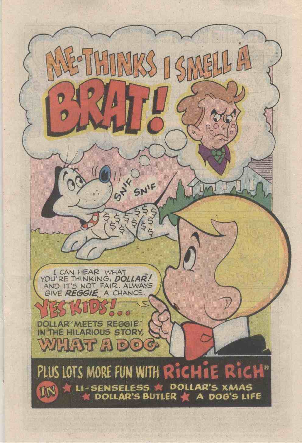 Read online Richie Rich & Dollar the Dog comic -  Issue #3 - 3