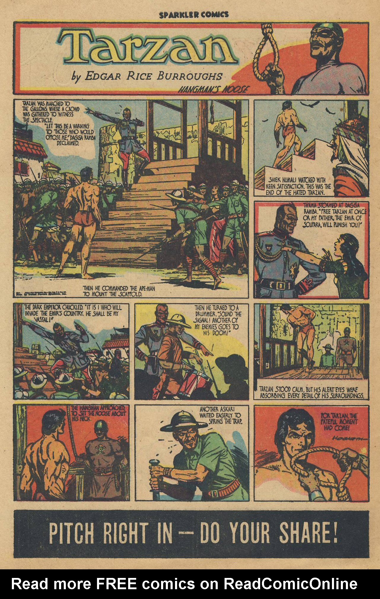 Read online Sparkler Comics comic -  Issue #40 - 42