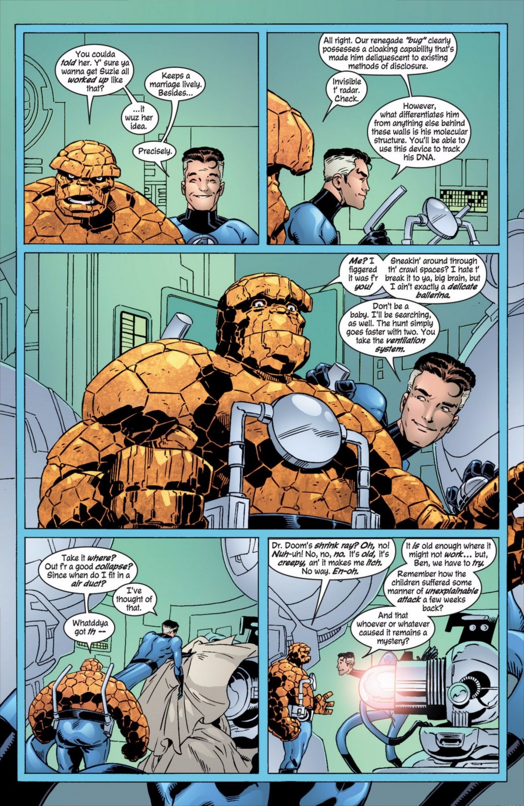 Read online Fantastic Four by Waid & Wieringo Ultimate Collection comic -  Issue # TPB 1 - 130