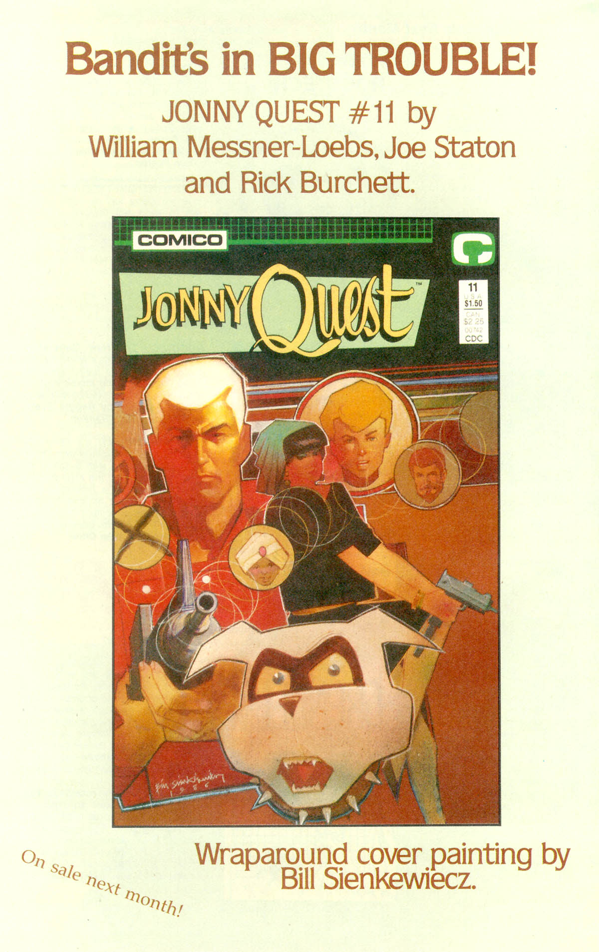 Read online Jonny Quest comic -  Issue #10 - 34