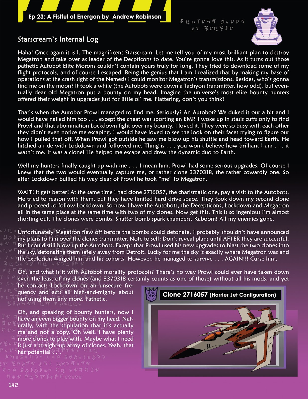 Transformers Animated: The Allspark Almanac issue TPB 1 - Page 143