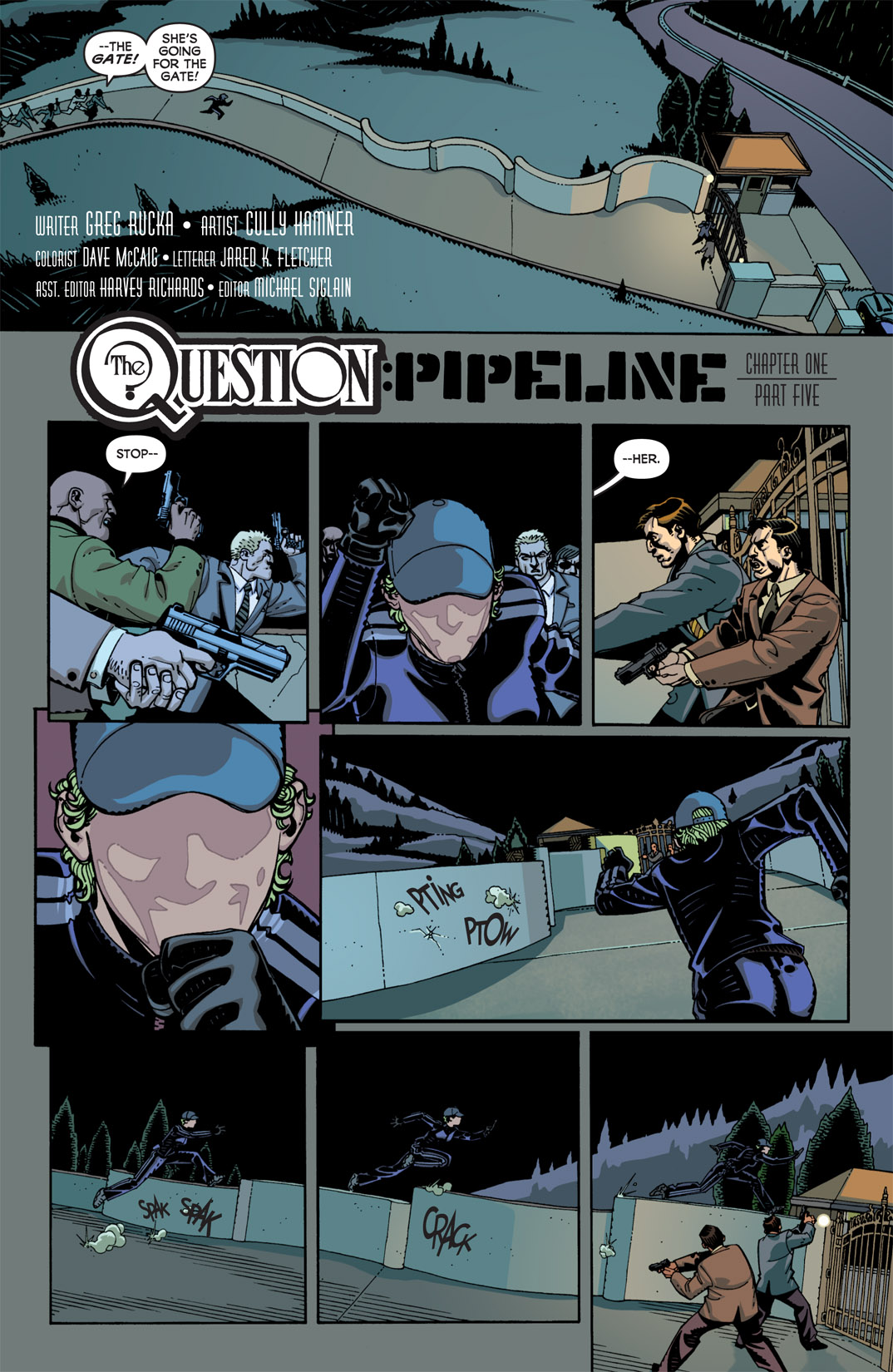 Read online The Question: Pipeline comic -  Issue # TPB - 33
