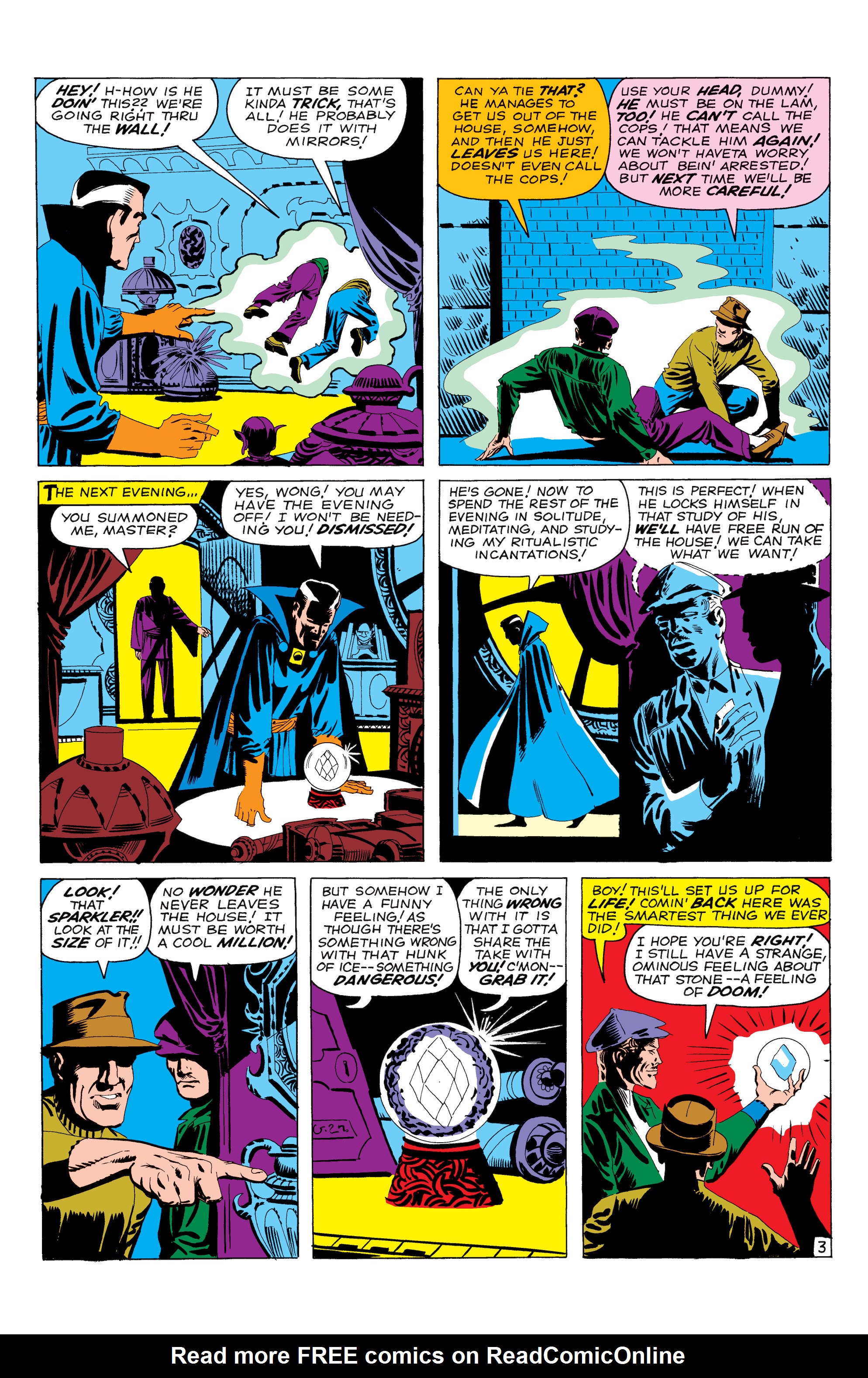 Read online Marvel Masterworks: Doctor Strange comic -  Issue # TPB 1 - 63