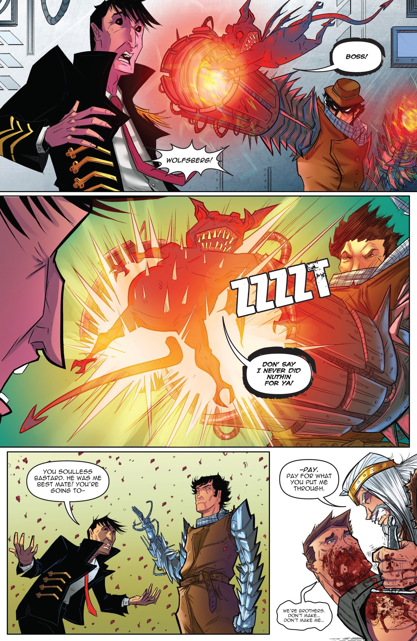 Read online Infinite Seven comic -  Issue #8 - 17