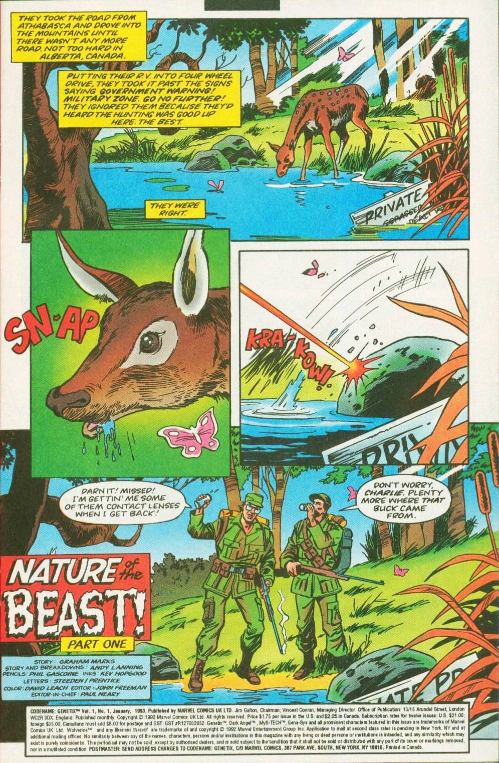Read online Genetix comic -  Issue #1 - 2
