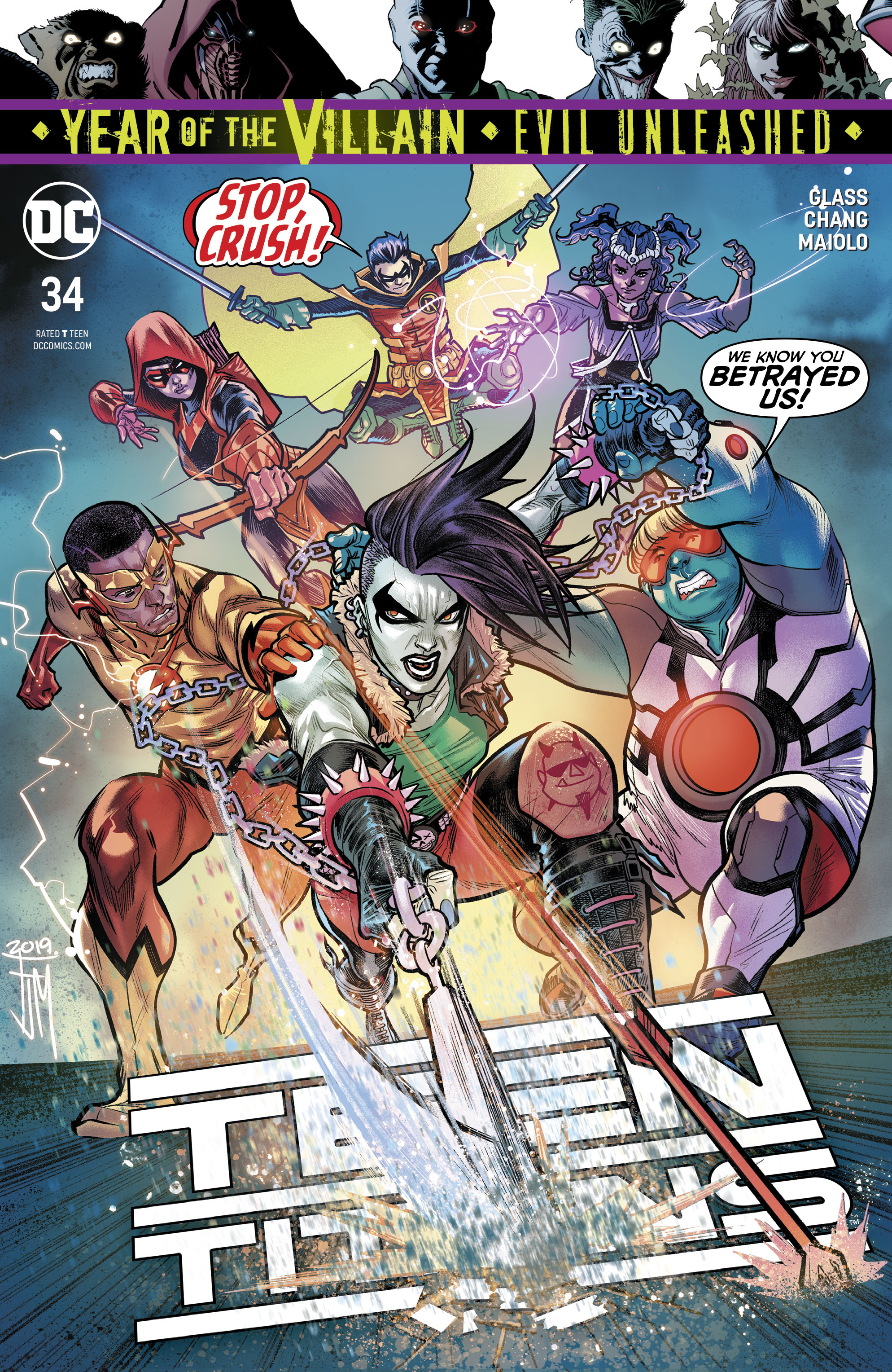 Read online Teen Titans (2016) comic -  Issue #34 - 1