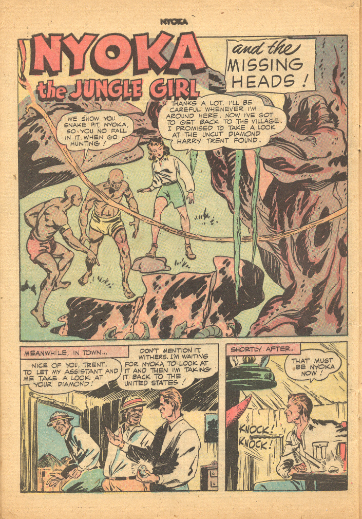 Read online Nyoka the Jungle Girl (1945) comic -  Issue #20 - 28