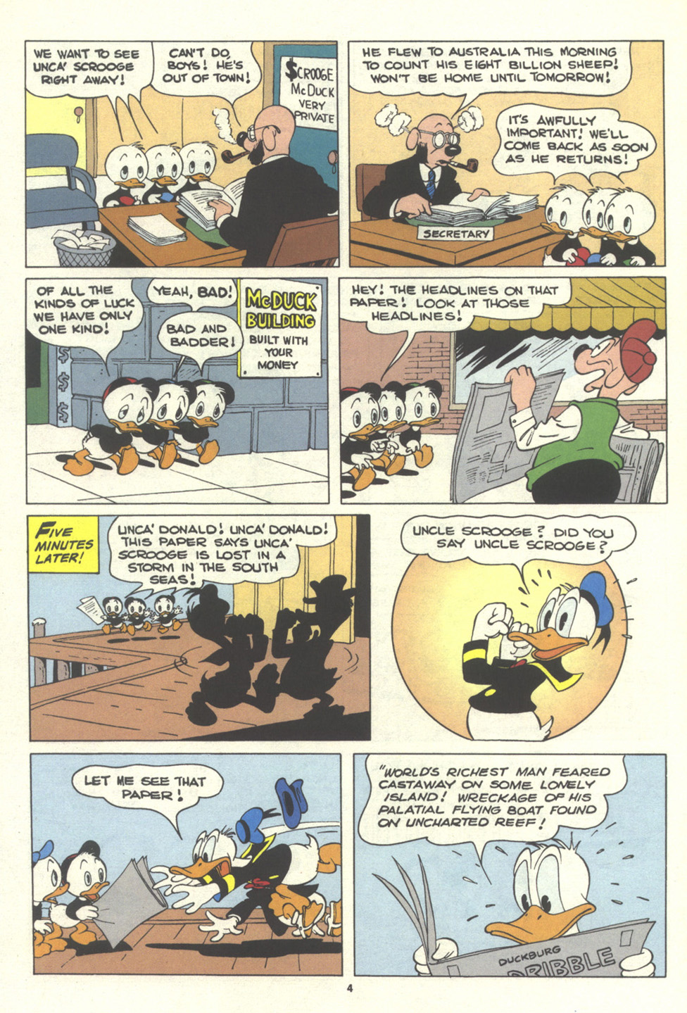 Read online Donald Duck Adventures comic -  Issue #26 - 6