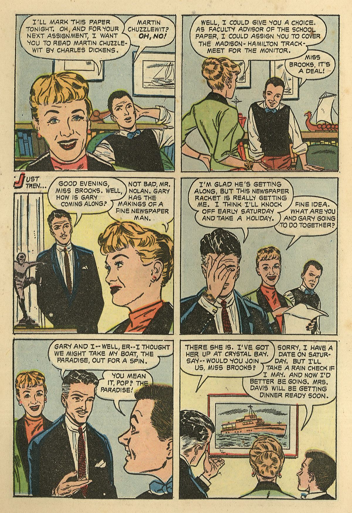 Read online Four Color Comics comic -  Issue #751 - 22