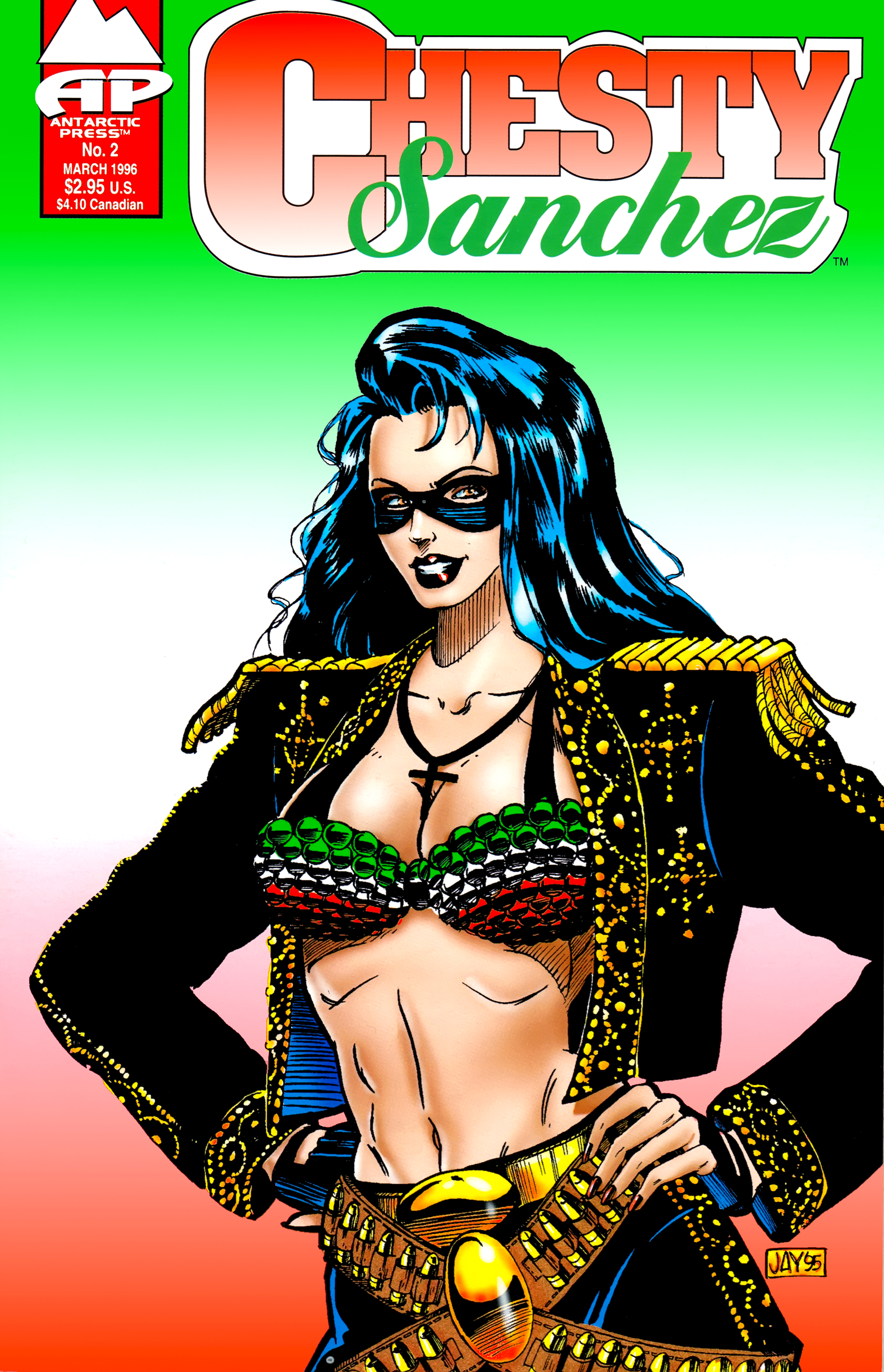 Read online Chesty Sanchez comic -  Issue #2 - 1