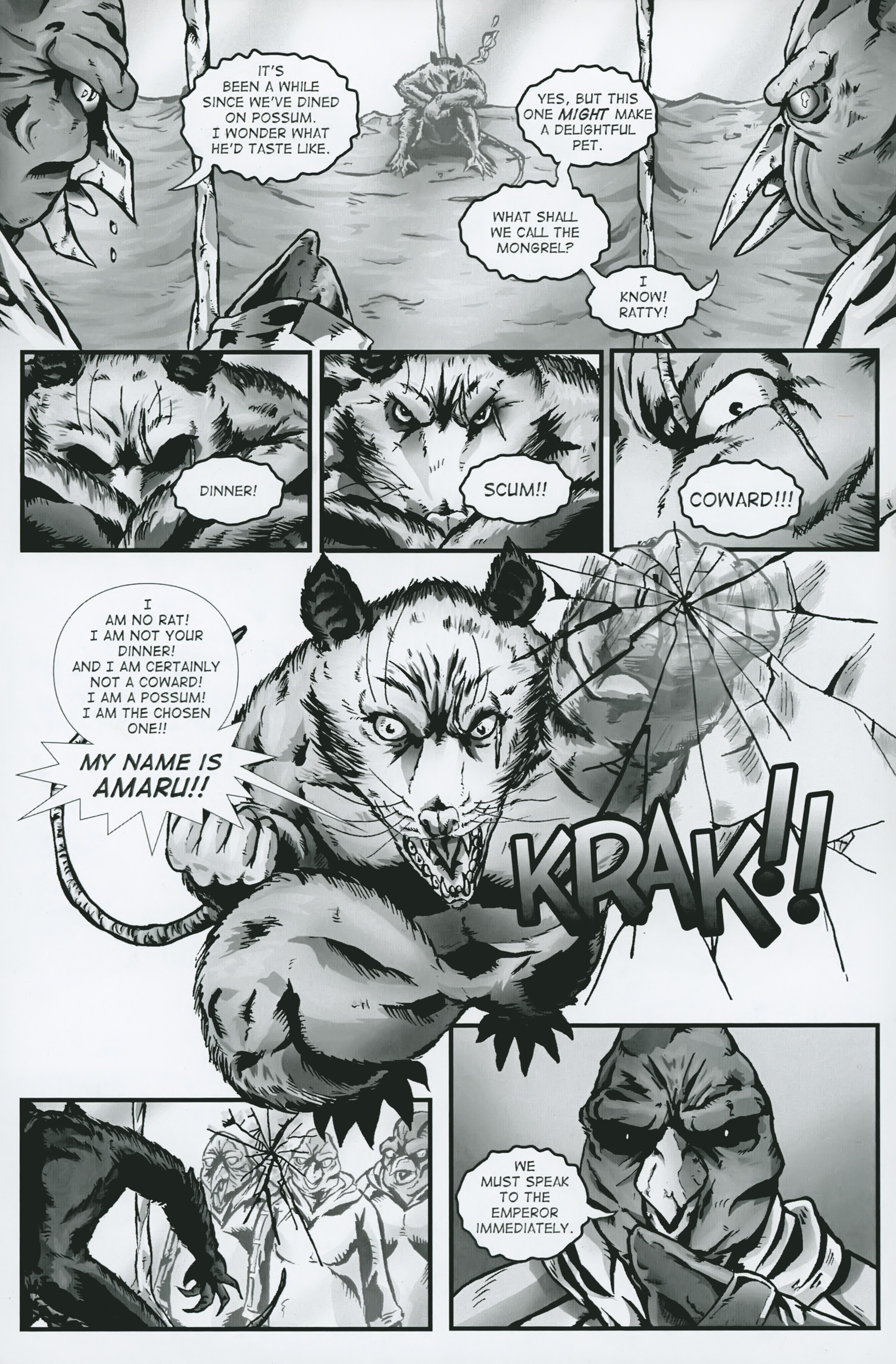 Read online Penguins vs. Possums comic -  Issue #4 - 12