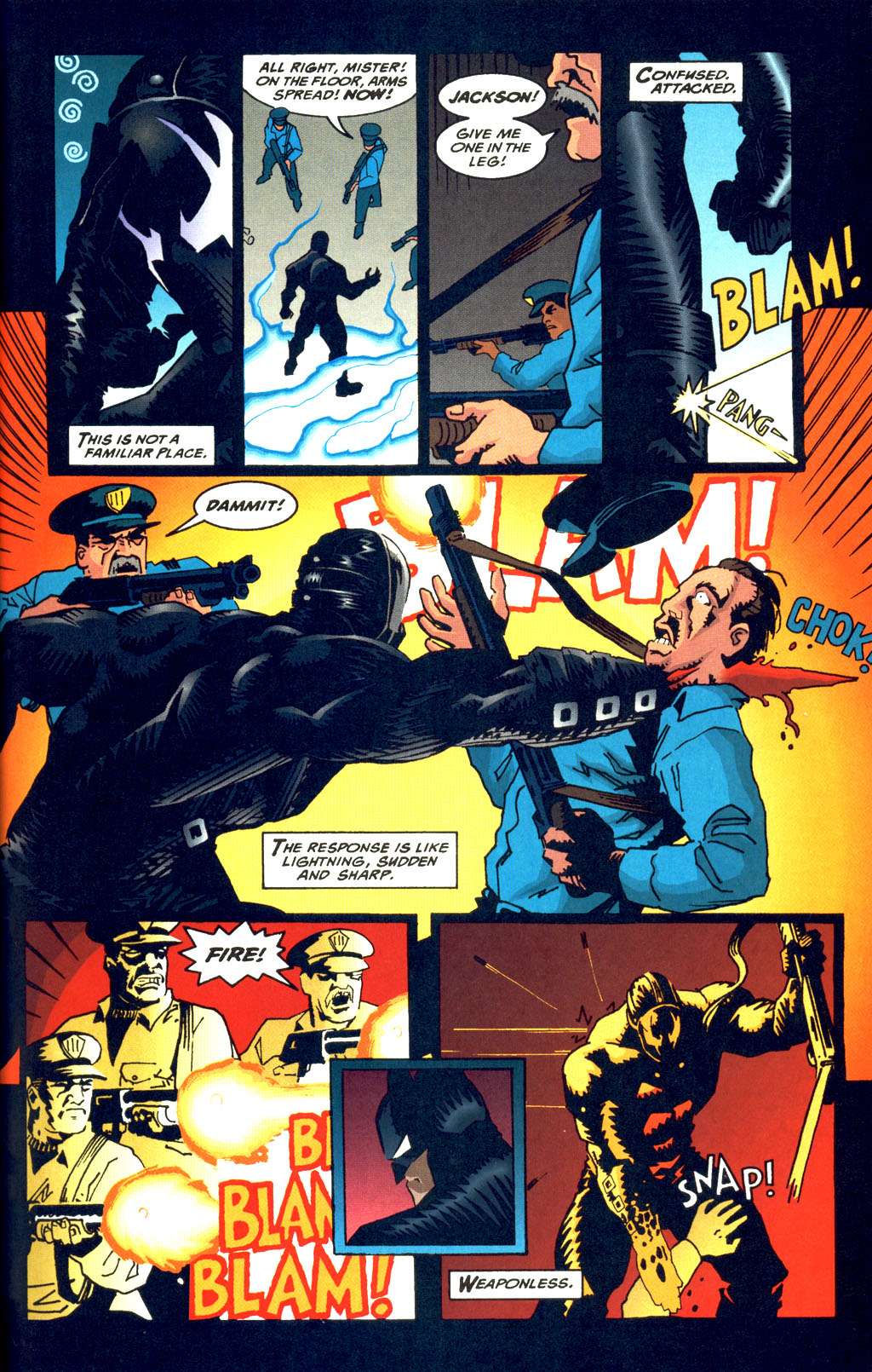 Read online Batman/Grendel (1996) comic -  Issue #1 - 10