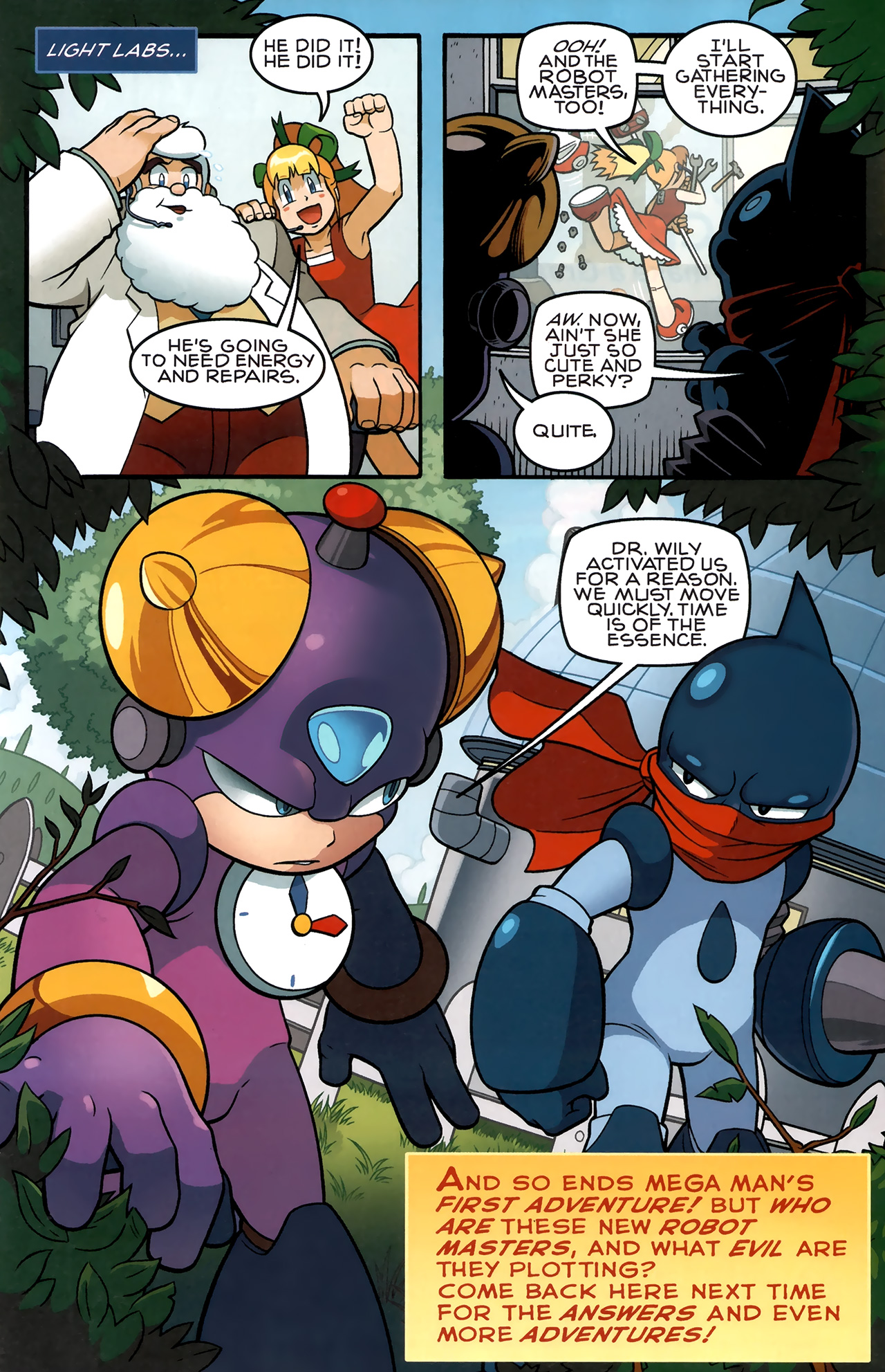 Read online Mega Man comic -  Issue #4 - 23