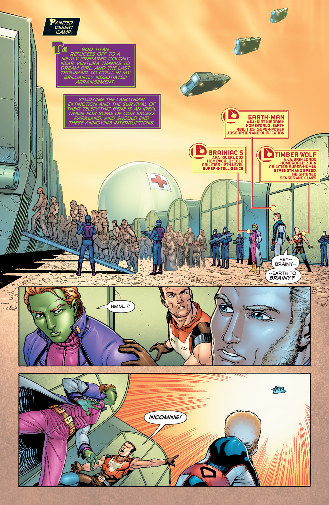 Read online Legion of Super-Heroes (2010) comic -  Issue #6 - 8