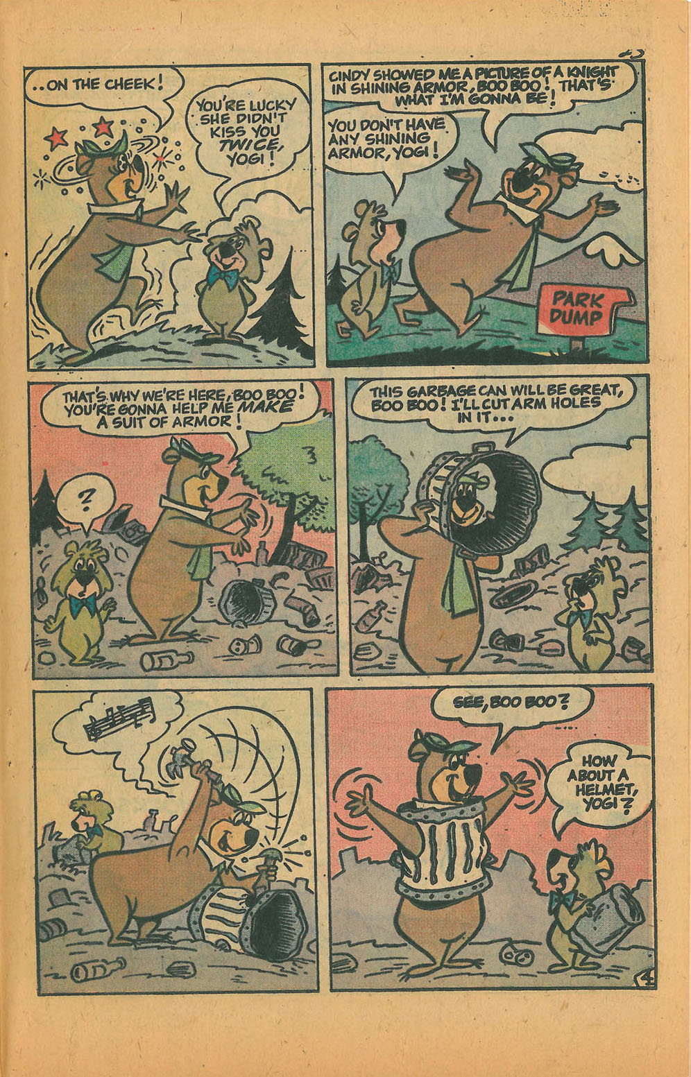 Read online Yogi Bear (1970) comic -  Issue #32 - 25