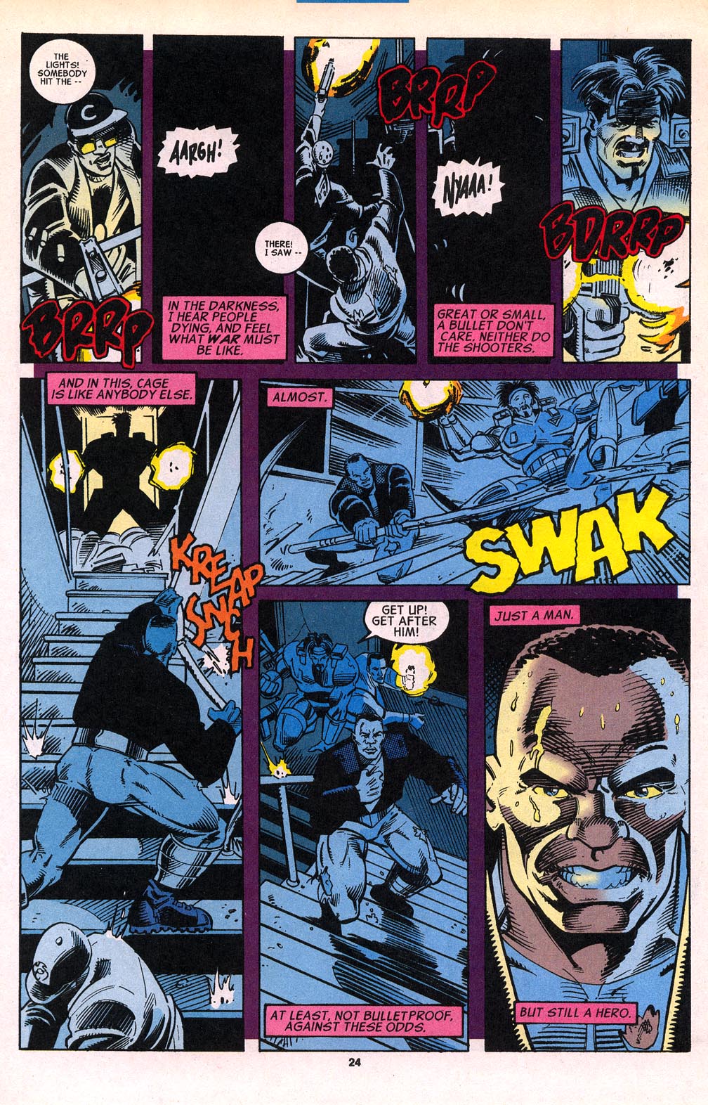 Read online Cage (1992) comic -  Issue #11 - 18