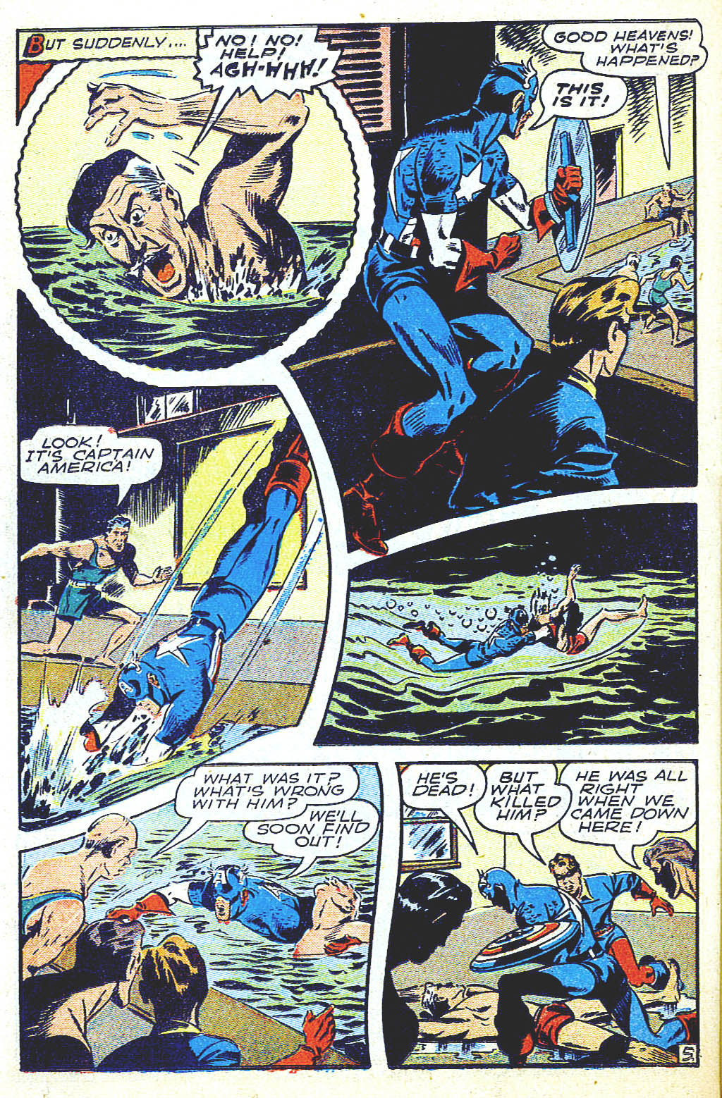 Read online Captain America Comics comic -  Issue #42 - 34