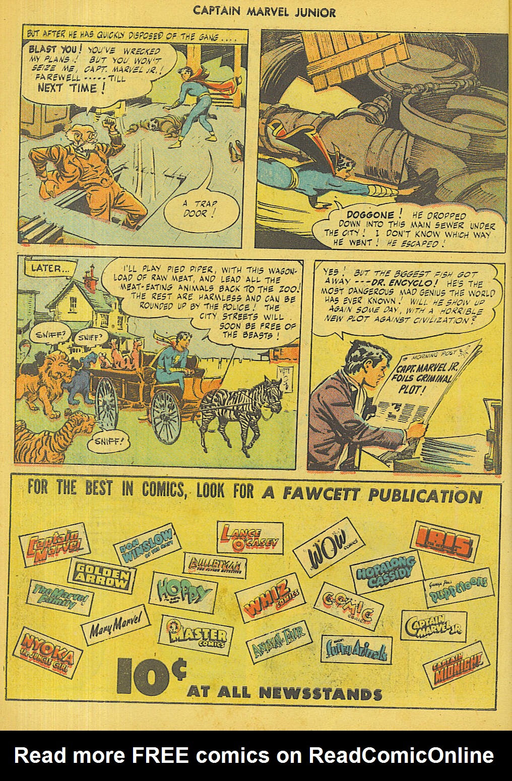 Read online Captain Marvel, Jr. comic -  Issue #43 - 13