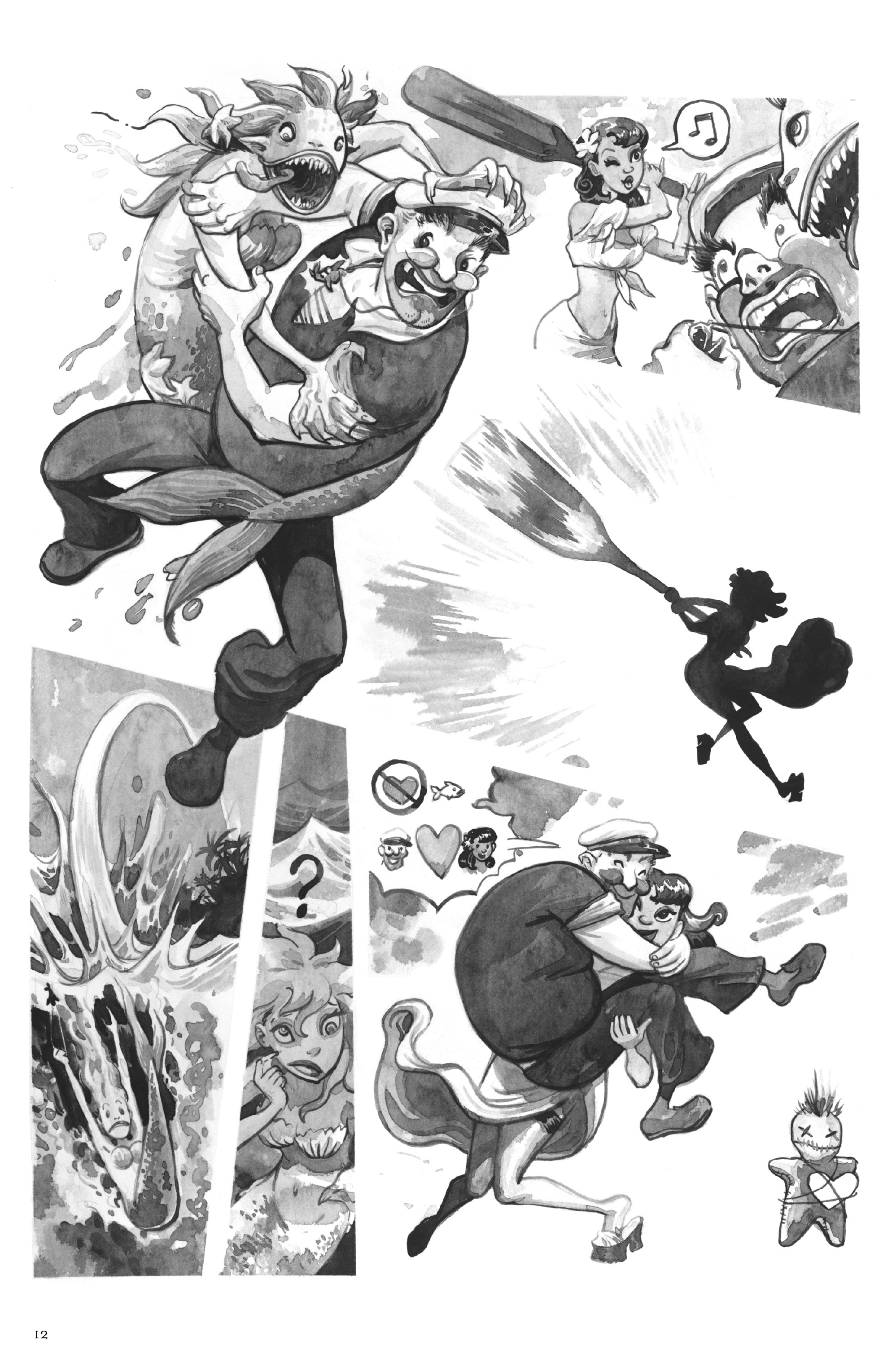 Read online Drawing Lines: An Anthology of Women Cartoonists comic -  Issue # TPB - 12