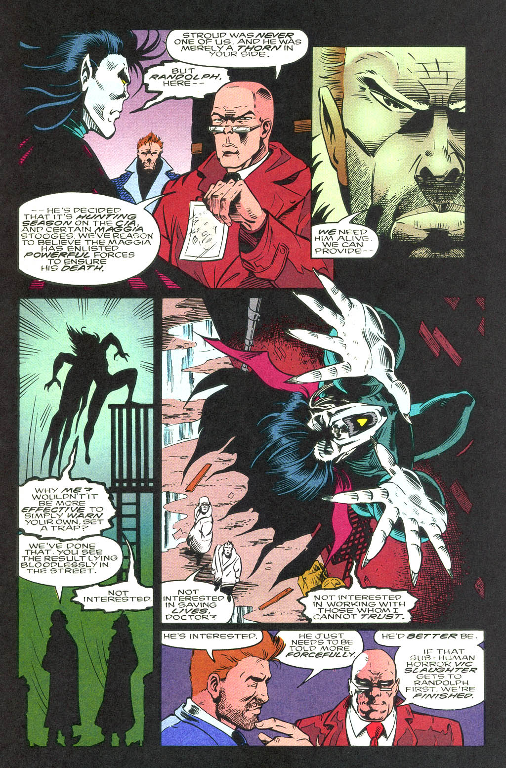 Read online Morbius: The Living Vampire (1992) comic -  Issue #21 - 7