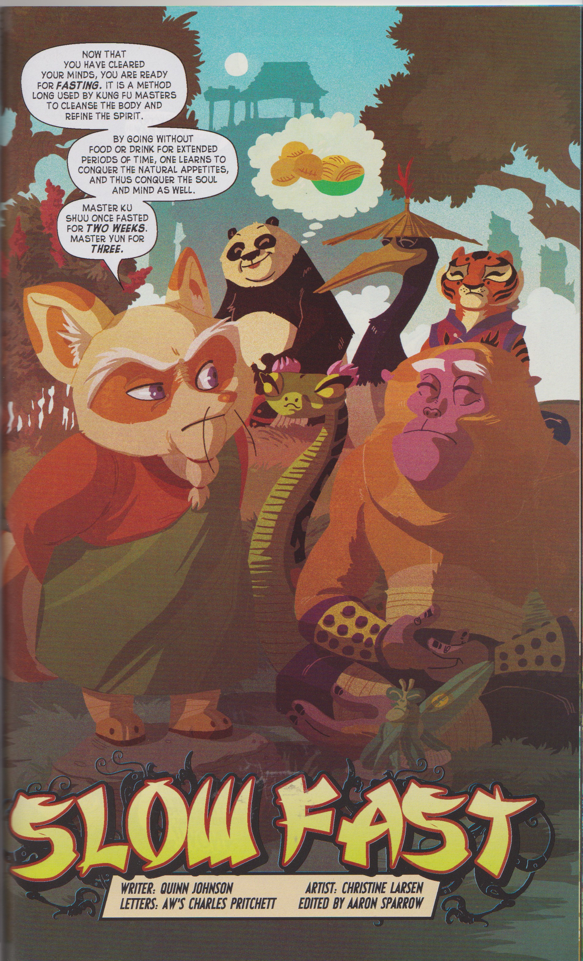 Read online Kung Fu Panda Everyone is Kung Fu Fighting comic -  Issue # TPB (Part 3) - 21
